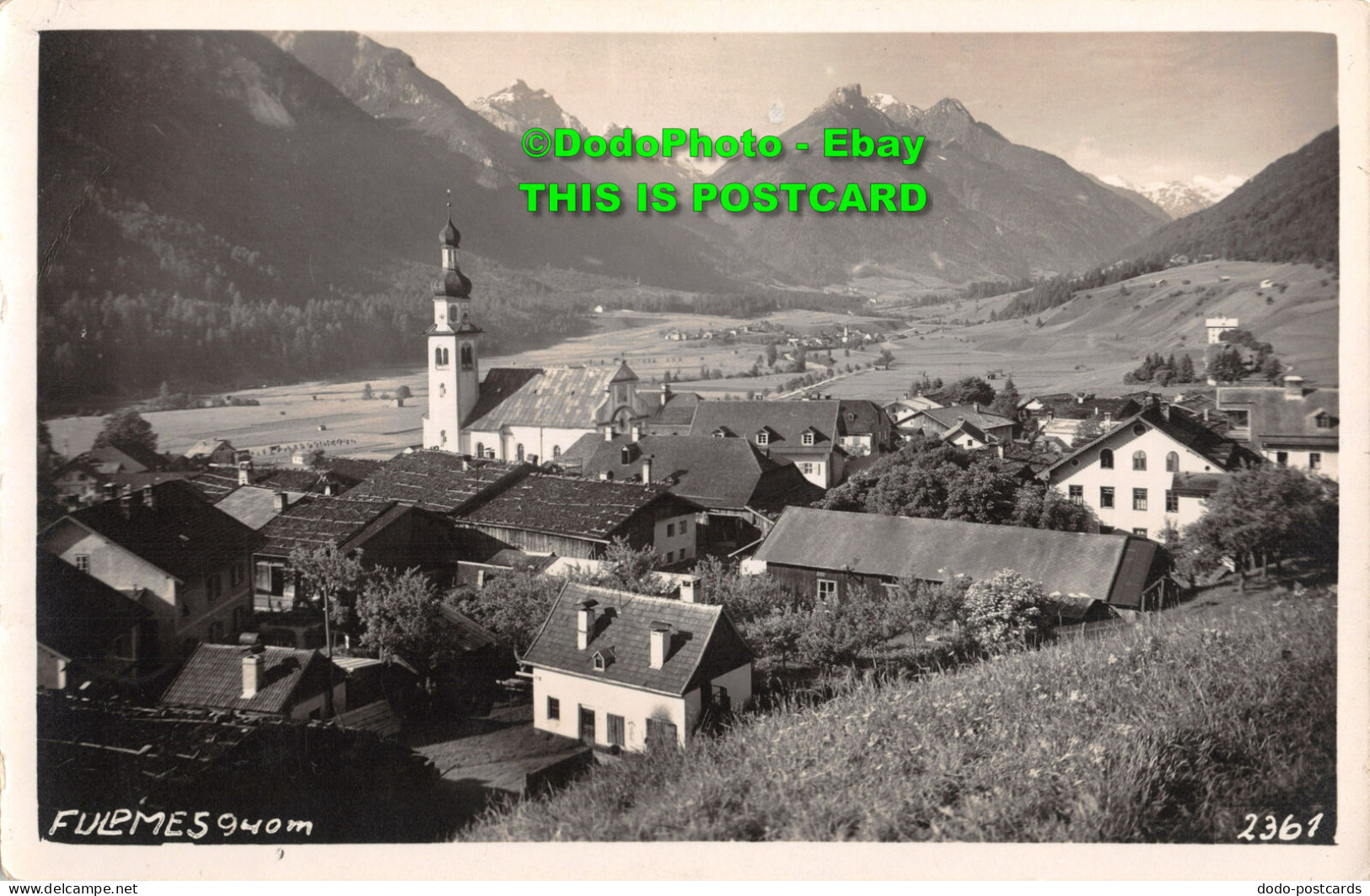 R412786 Fulpmes 940 M. Much Heiss. Postcard - World