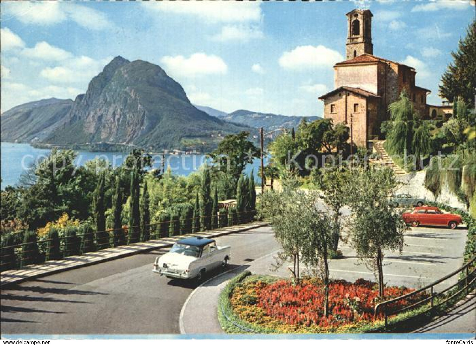 12404137 Lugano TI Kirche Von Castagnola Und San Salvatore Lugano - Other & Unclassified