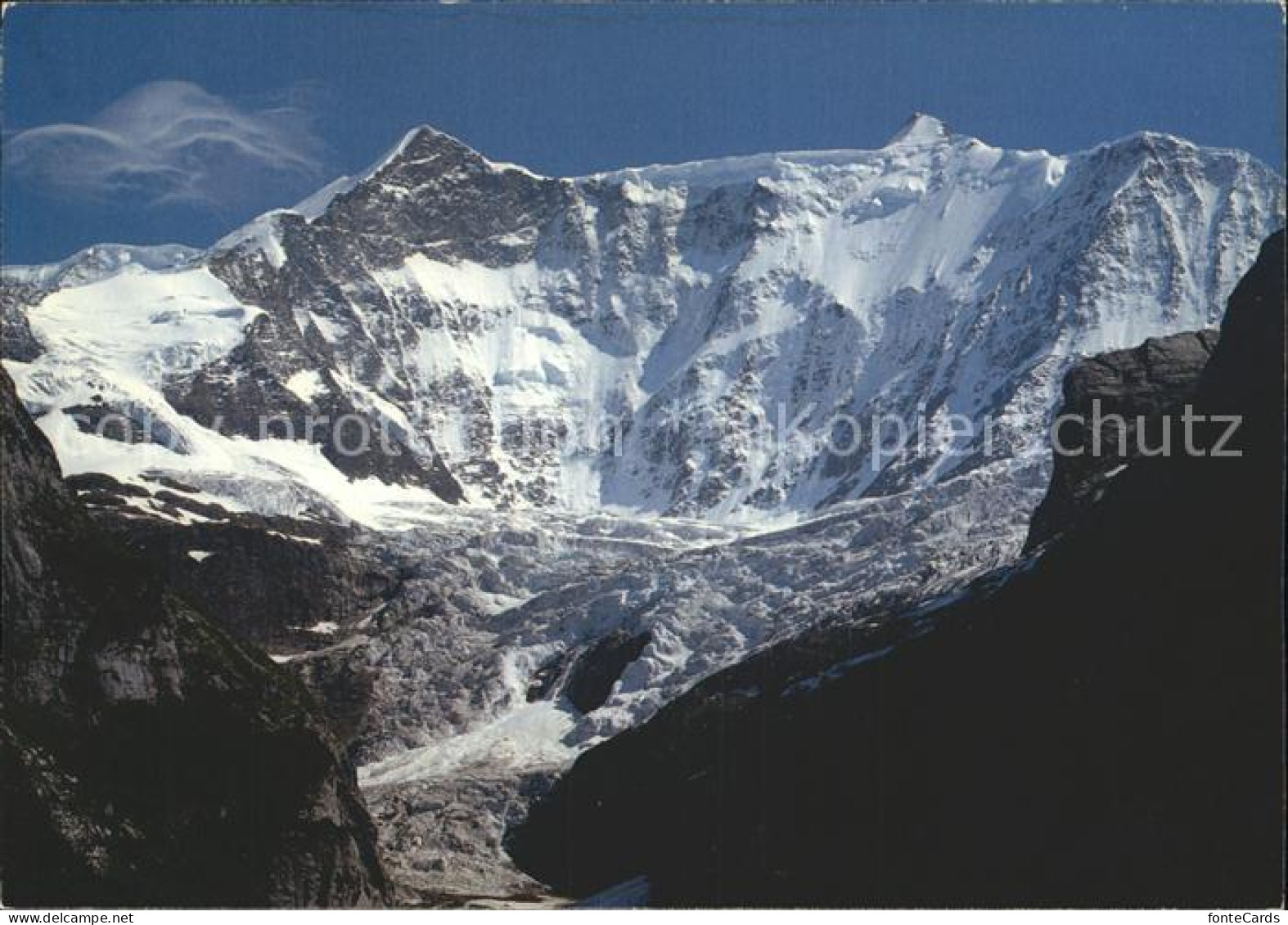 12379337 Grindelwald Fiescherhoerner Grindelwaldgletscher Gebirgspanorama Berner - Sonstige & Ohne Zuordnung