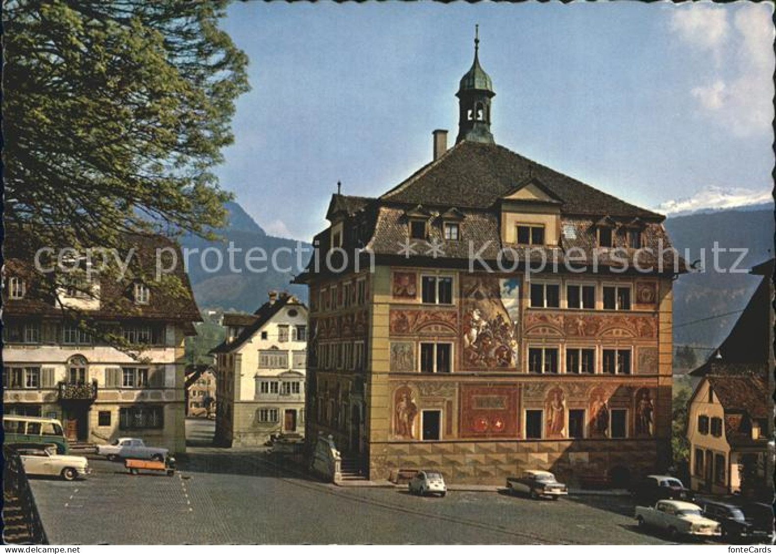 12371607 Schwyz Rathaus Schwyz - Andere & Zonder Classificatie