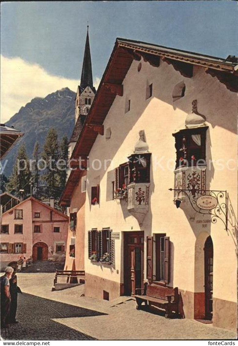 12371577 Scuol Tarasp Vulpera Heilbad Dorfgasse Scuol - Autres & Non Classés