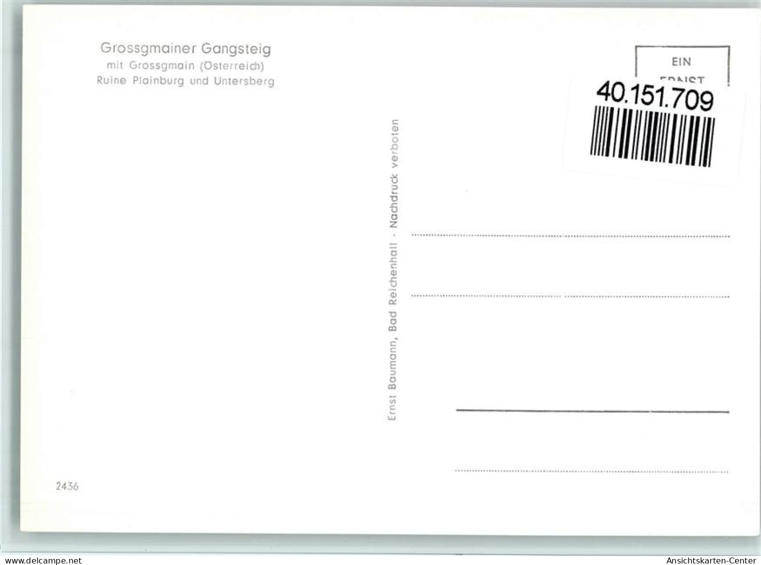40151709 - Grossgmain - Bad Reichenhall