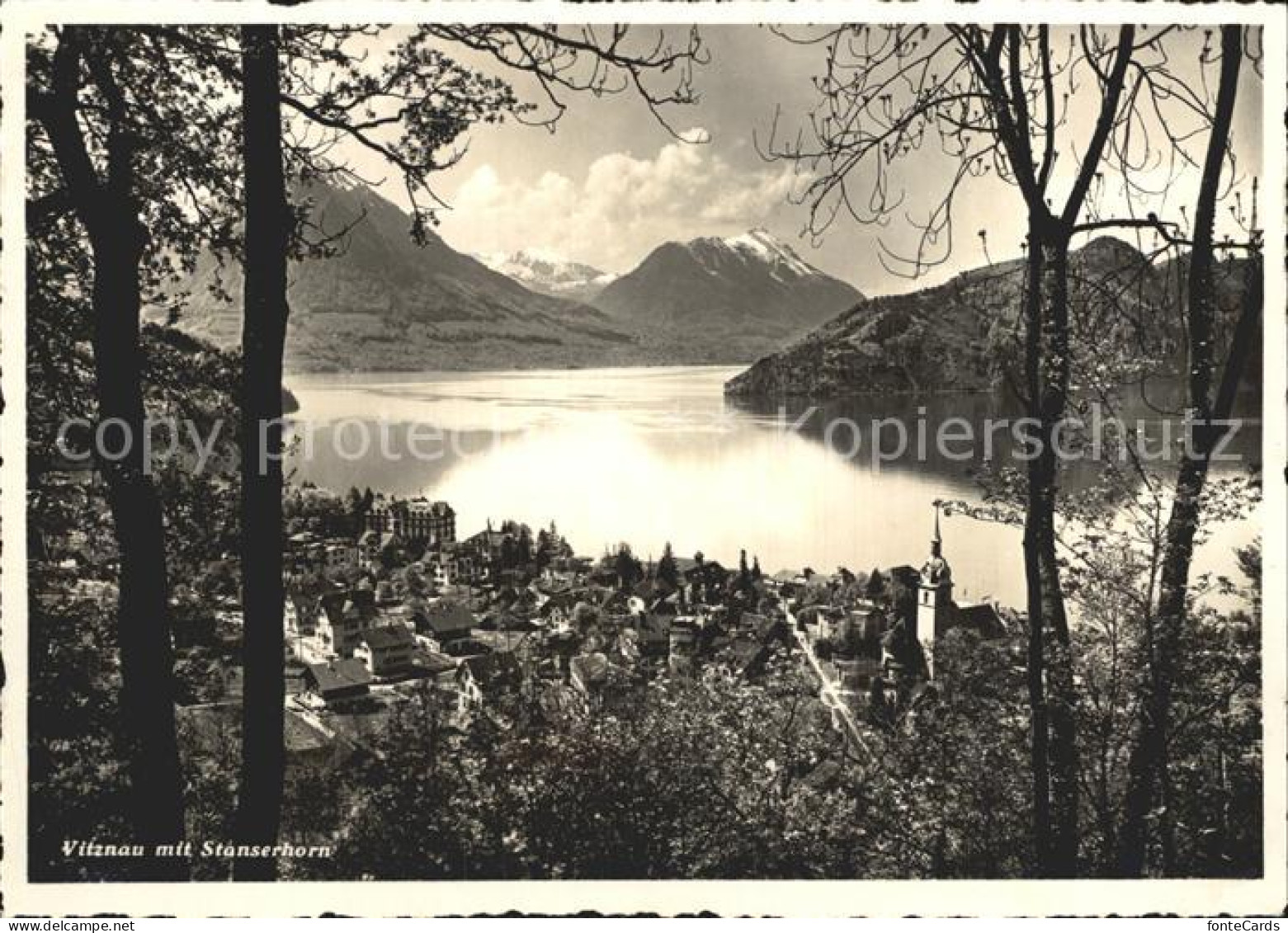 12371027 Vitznau Stanserhorn Vitznau - Andere & Zonder Classificatie