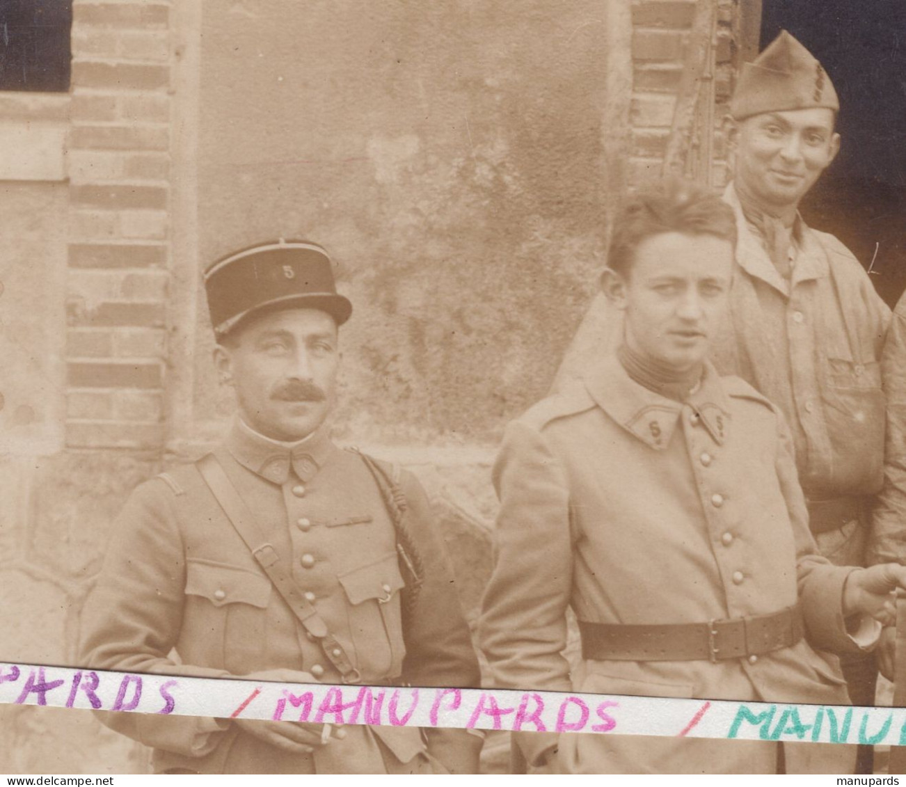 1920 - 1940 / CARTE PHOTO / 5e RI ( COURBEVOIE / PARIS / COULOMMIERS ) / MAILLY / 5e REGIMENT D'INFANTERIE - Krieg, Militär