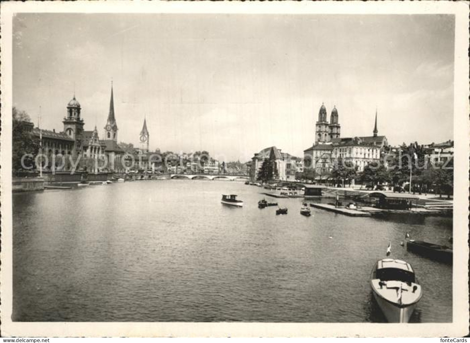 12369637 Zuerich Von Der Quaibruecke Aus Zuerich - Autres & Non Classés