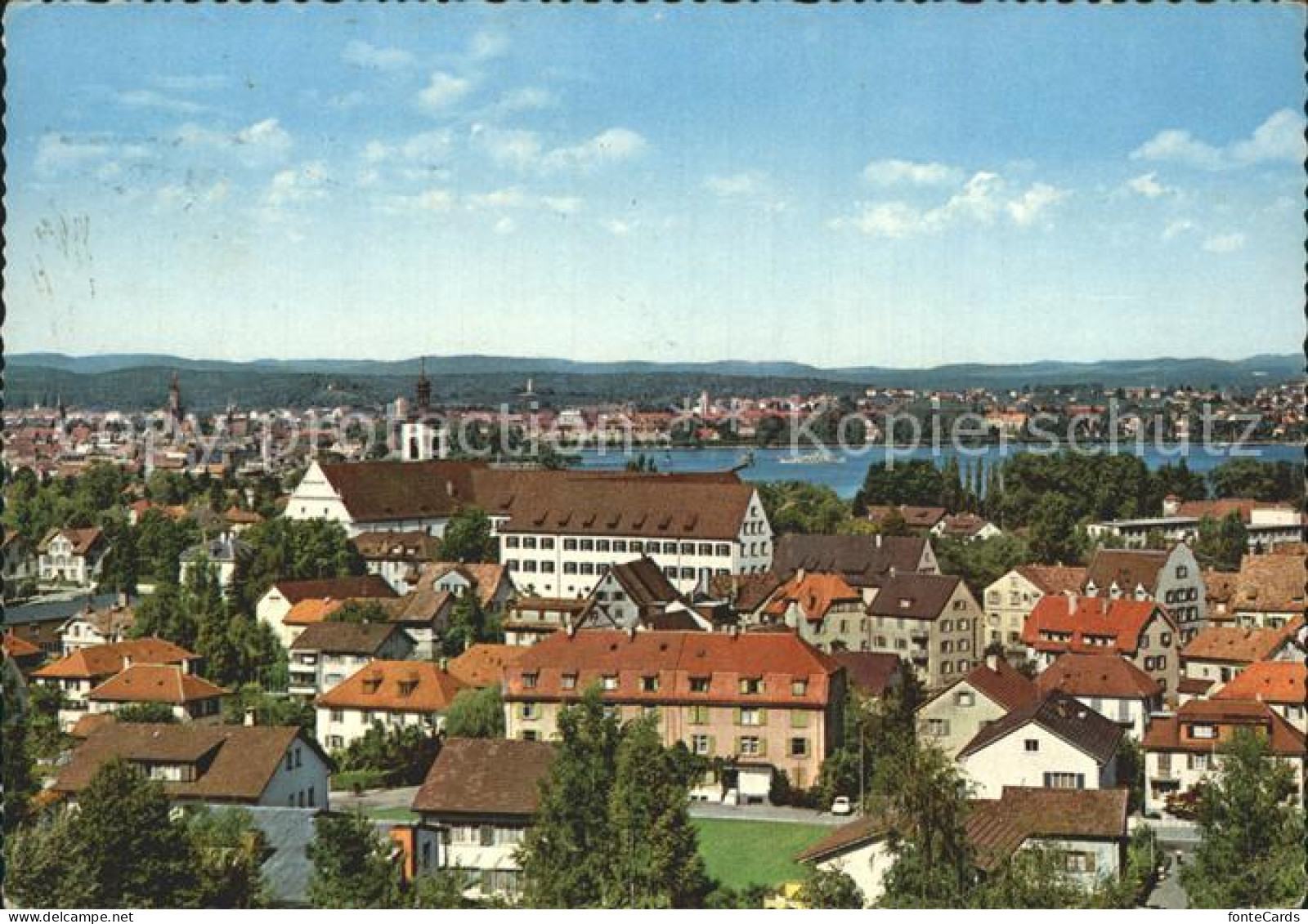 12368047 Kreuzlingen TG Blick Ueber Die Stadt Am Bodensee Kreuzlingen - Other & Unclassified