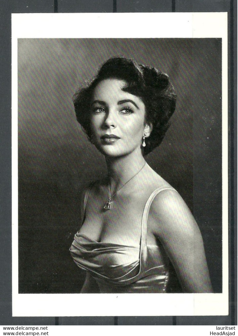 USA Post Card 1983 Actress Elizabeth Taylor Photo From 1948 Kino Cinema Movie Star, Printed In USA, Unused - Acteurs