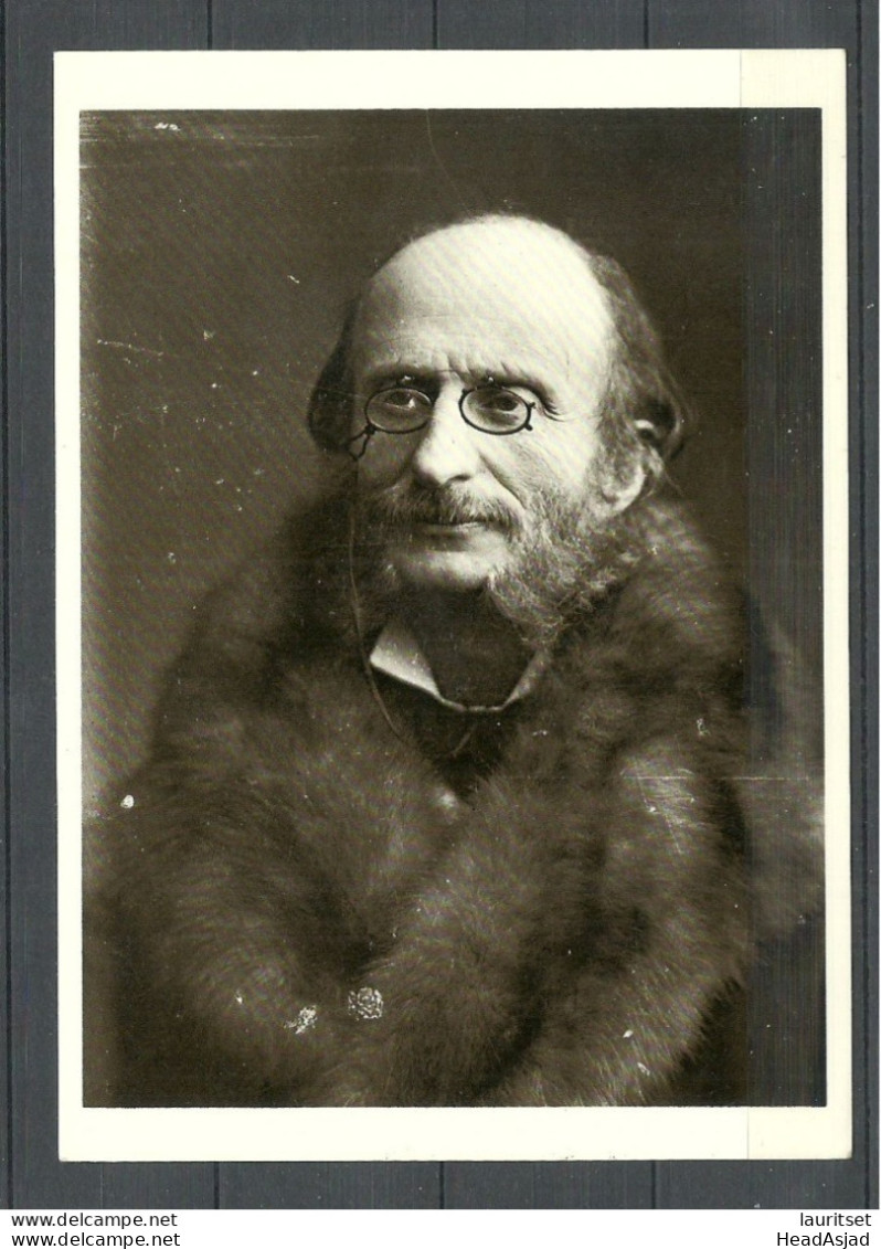 Compositeur Komponist JAQUES OFFENBACH (photographed Ca. 1875). Post Card Printed In USA, Unused - Musik Und Musikanten