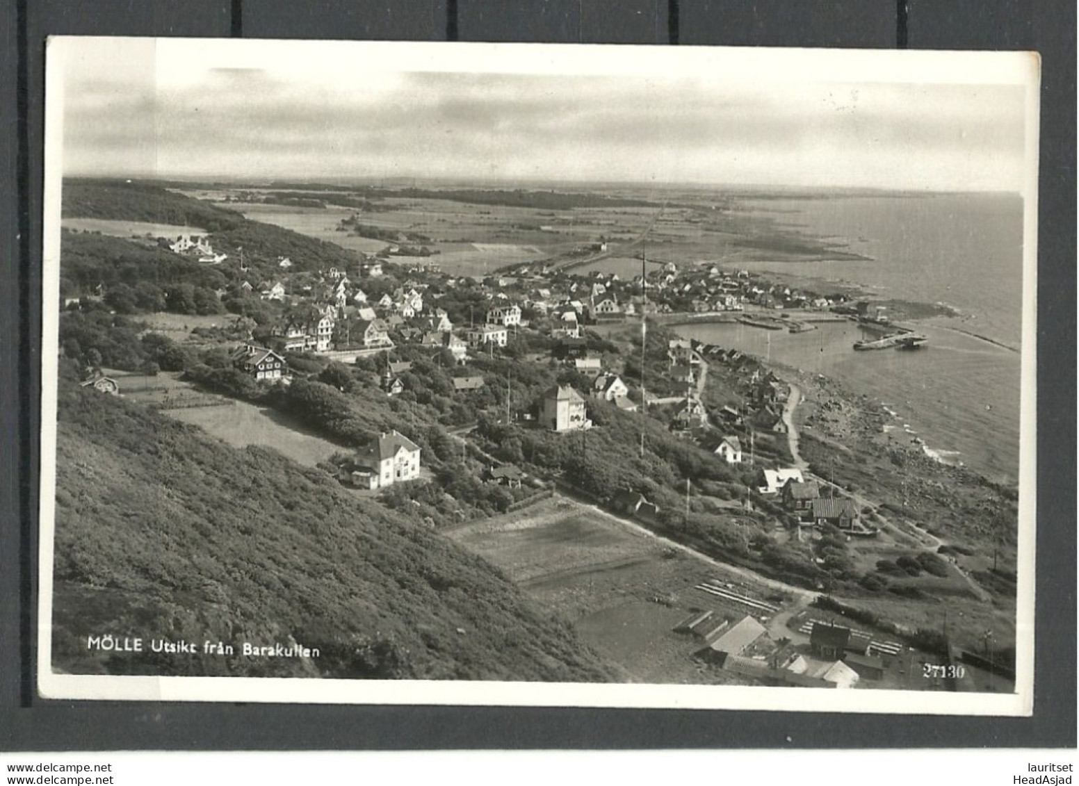 SWEDEN - MÖLLE - View From Barakullen - Photo Post Card, Unused - Schweden