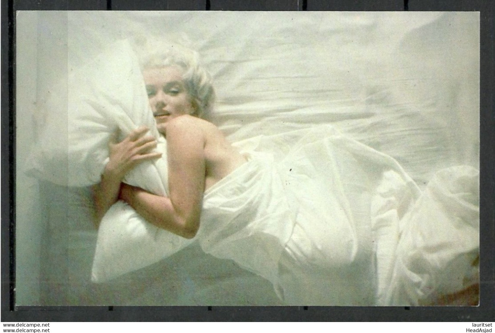 Actress Movie Star Marilyn Monroe Printed In USA 1981 Colorphoto Douglas Kirkland, Unused - Actors