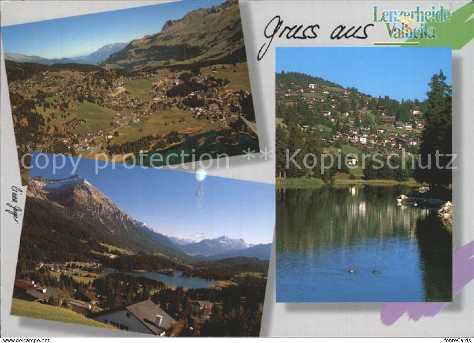 12366937 Valbella Lenzerheide Total Panorama Am Heidsee Valbella Lenzerheide - Andere & Zonder Classificatie