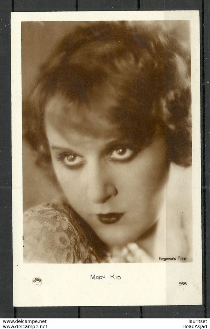 Photo Post Card Ca 1920 Actress Mary Kid Hagewald Film Unused Made In France - Acteurs