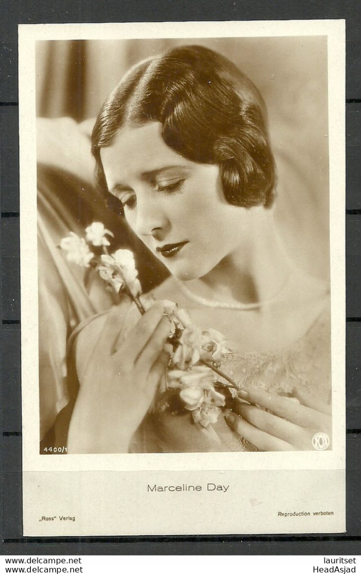 Photo Post Card Ca 1920 Actress Marceline Day Unused Ross Verlag - Acteurs