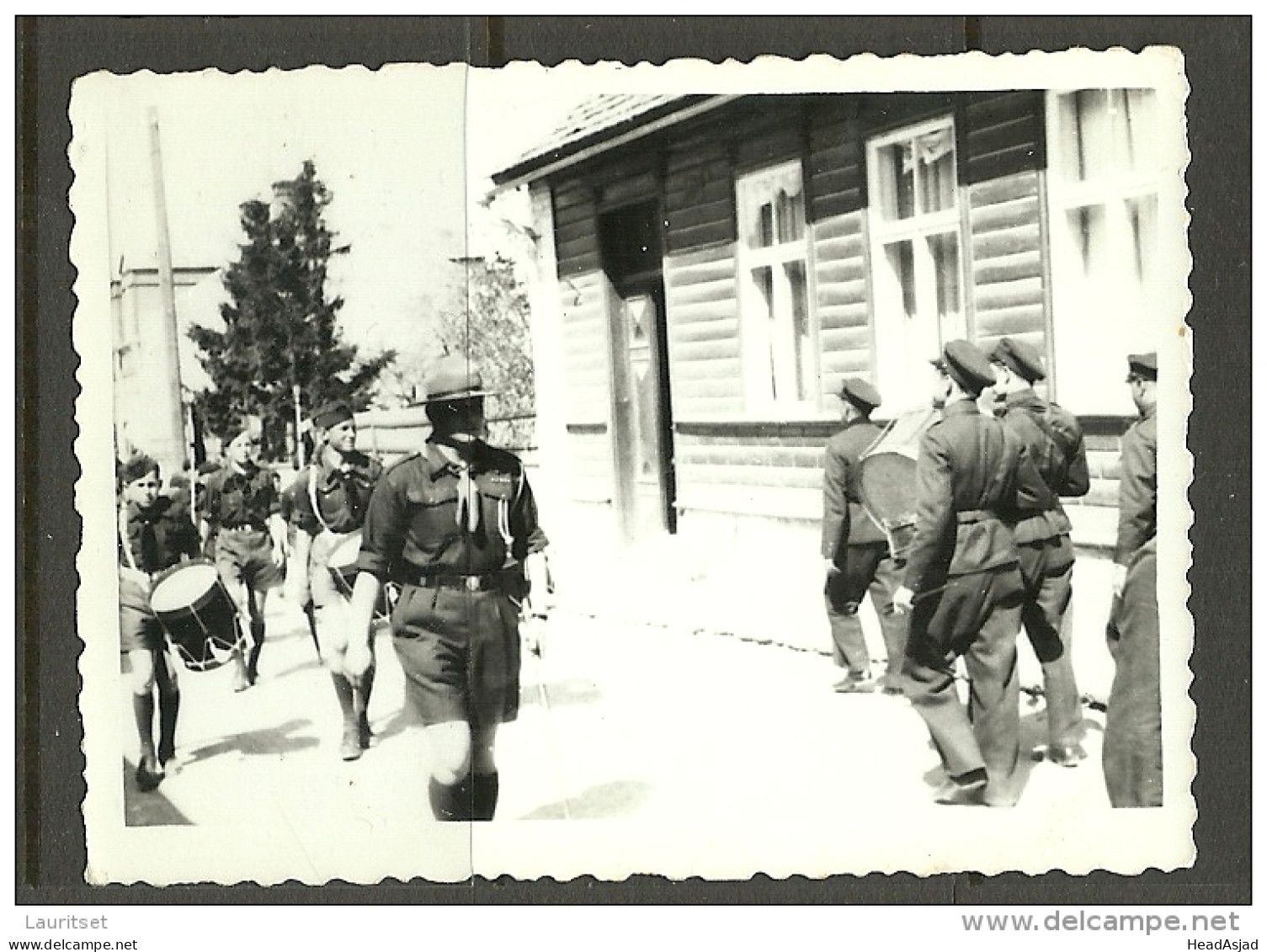 Estland Estonia Estonie Ca 1925  Pfadfinder Boy Scouts Scouting Original Photograph Scout In Uniform - Padvinderij