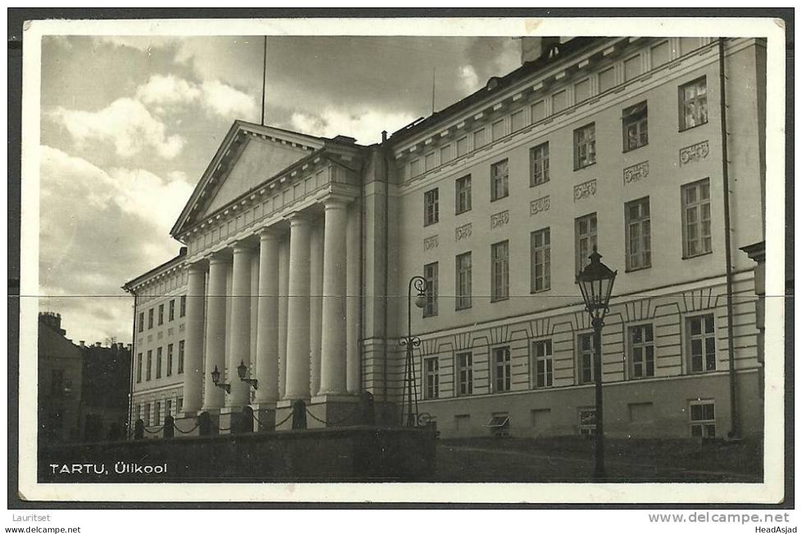 ESTLAND Estonia Estonie Photokarte Tartu Dorpat Universität 1937 - Estland