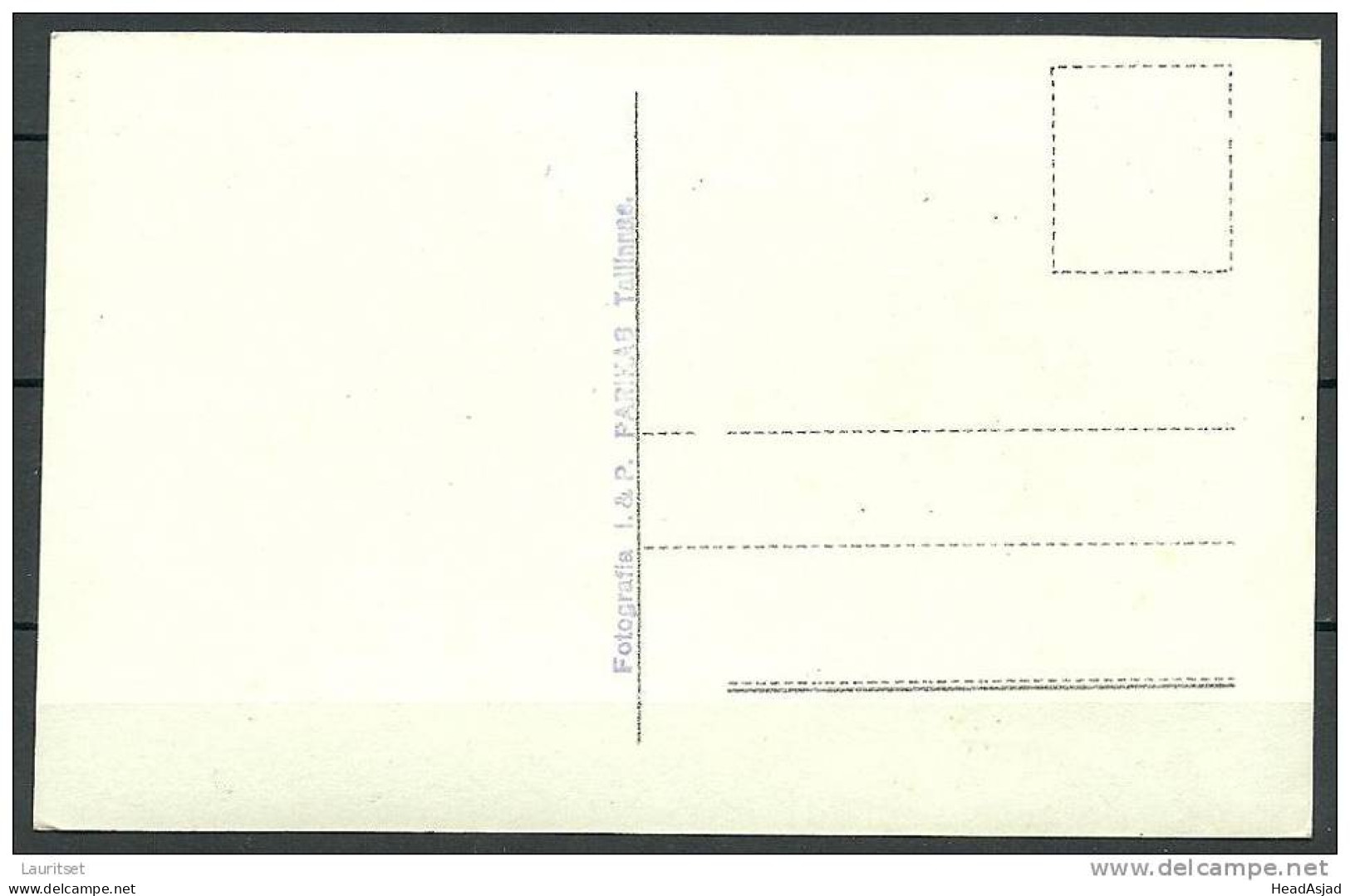 ESTLAND ESTONIA Estonie Photokarte Reval Tallinn Nõmme Parikas Ca 1930 - Estonie