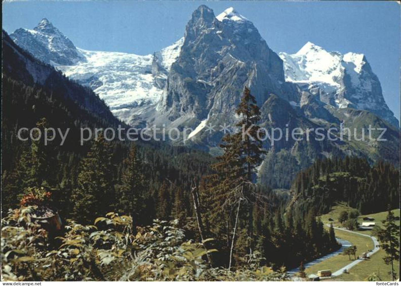 12366917 Rosenlaui BE Gschwandtenmaad Mit Wetterhorngruppe Rosenlaui BE - Sonstige & Ohne Zuordnung