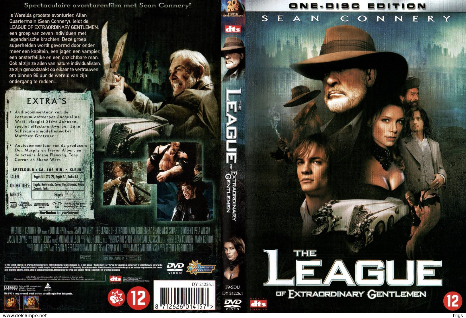 DVD - The League Of Extraordinary Gentlemen - Action, Aventure