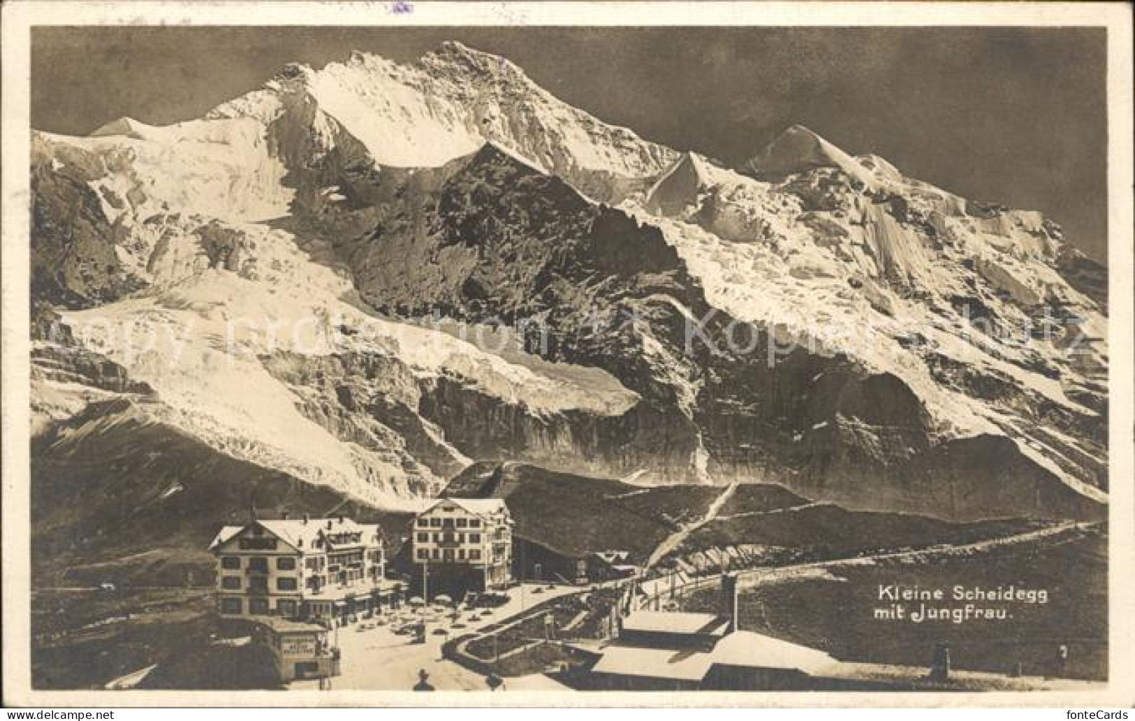 12362607 Kleine Scheidegg Interlaken Jungfrau Kleine Scheidegg - Andere & Zonder Classificatie