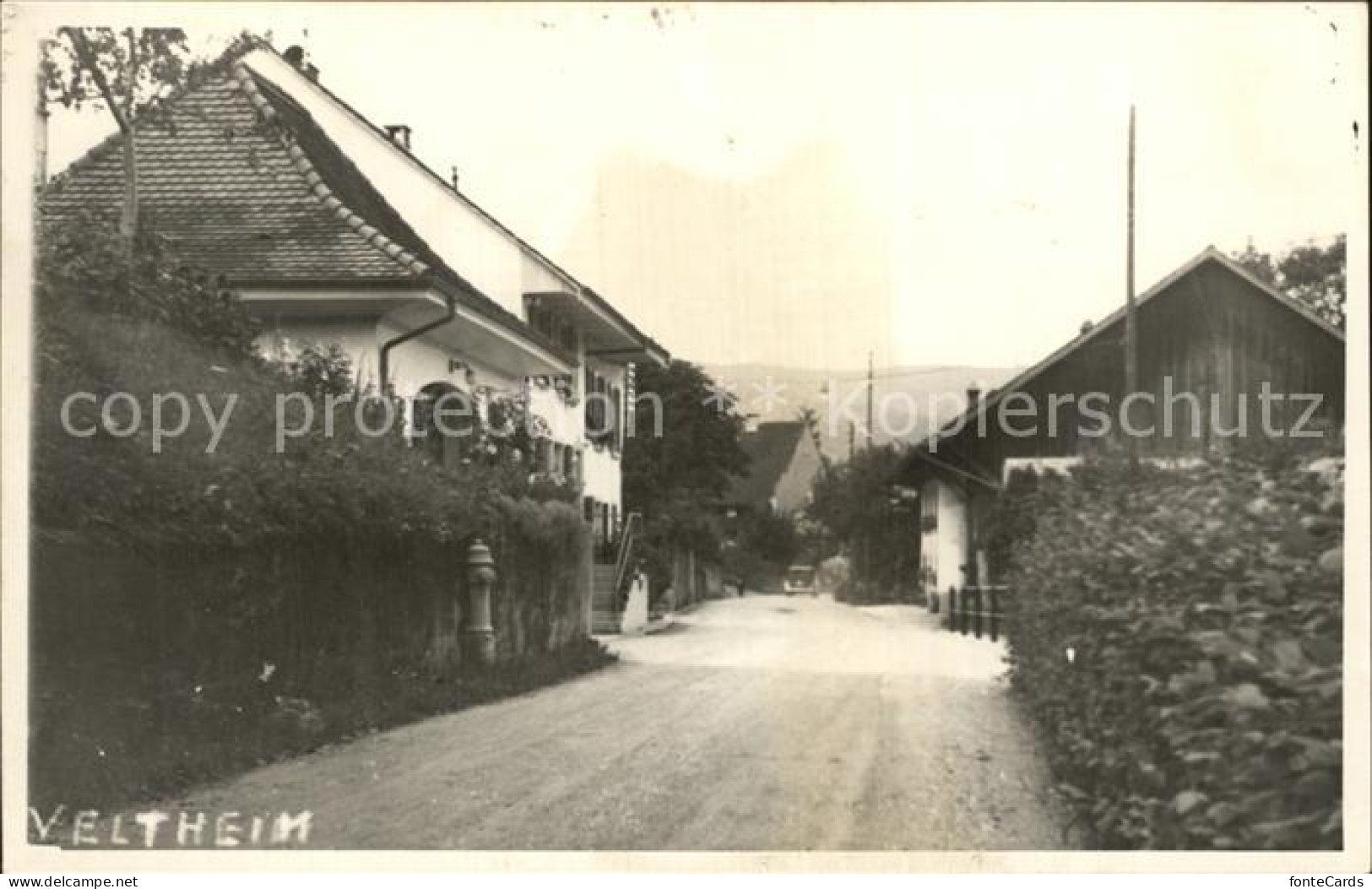 12360007 Veltheim AG Strassenpartie Veltheim AG - Sonstige & Ohne Zuordnung