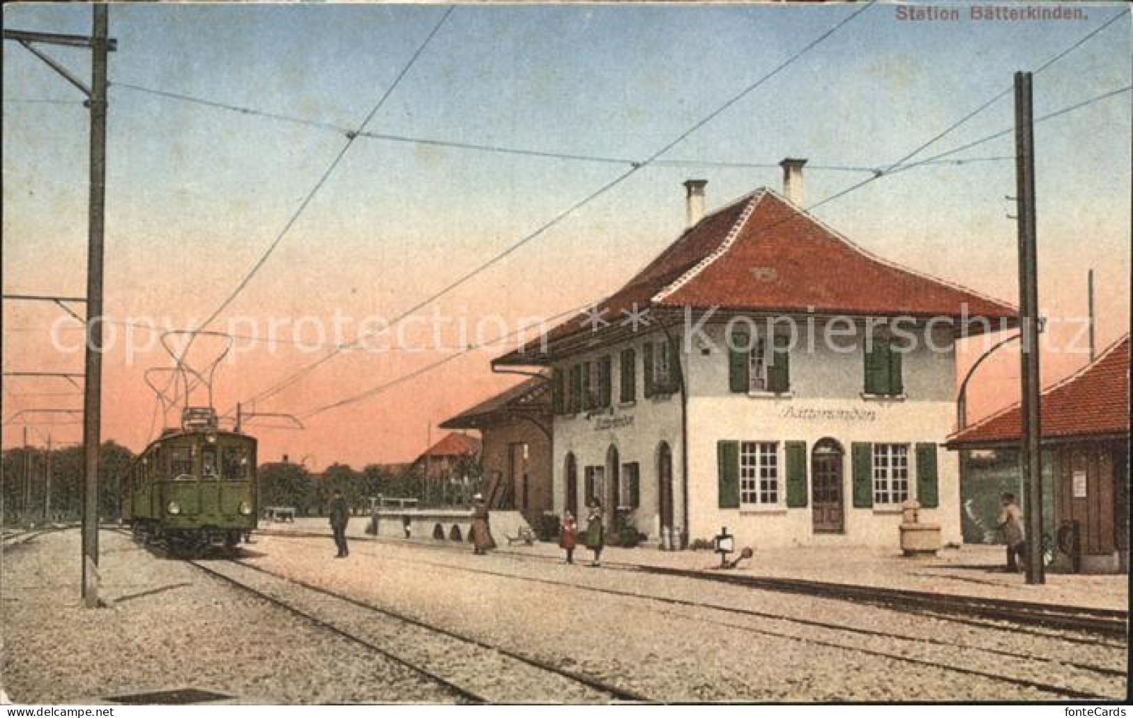 12358987 Solothurn Bern Bahn Station Baetterkinden Solothurn - Sonstige & Ohne Zuordnung