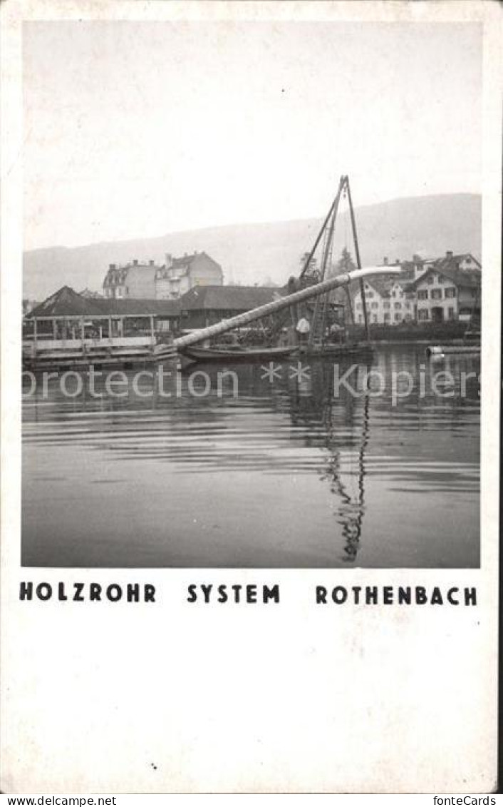 12358857 Kreuzlingen TG Holzrohr System Rothenbach Kreuzlingen TG - Sonstige & Ohne Zuordnung