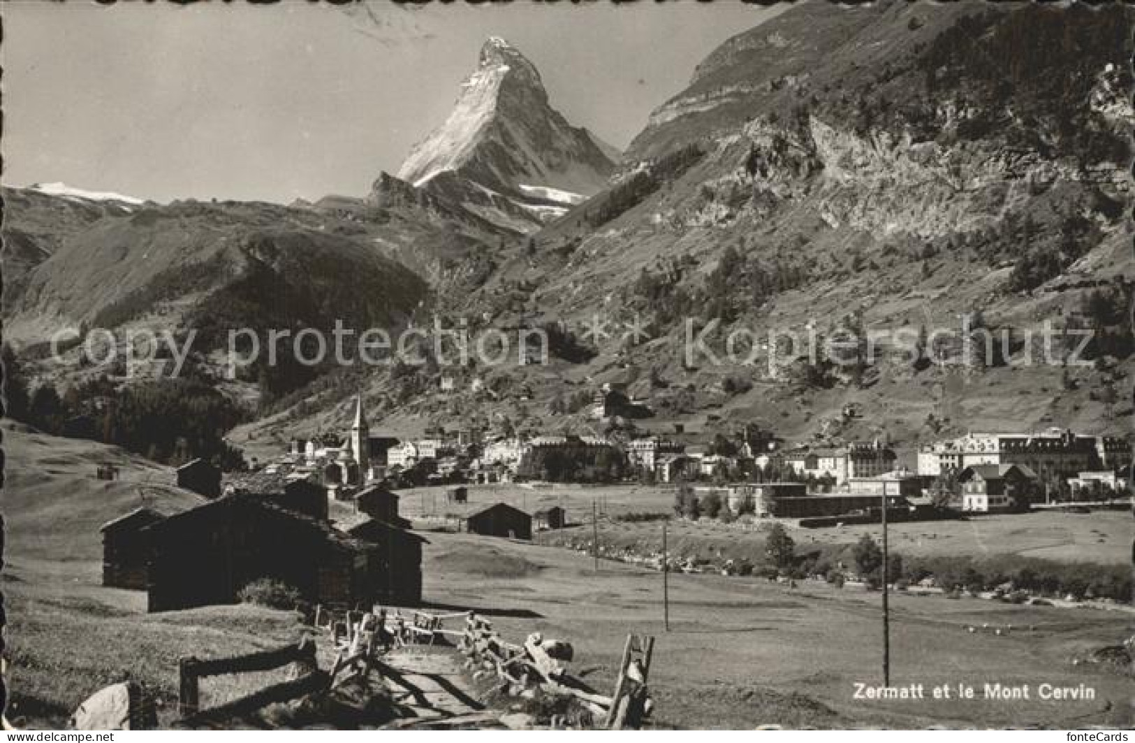 12346127 Zermatt VS Mit Matterhorn Zermatt VS - Sonstige & Ohne Zuordnung