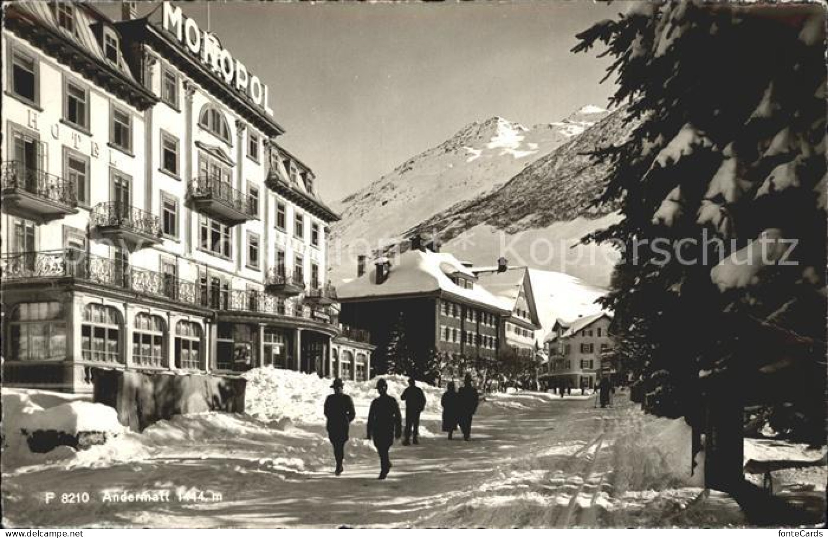 12344647 Andermatt Teilansicht Andermatt - Sonstige & Ohne Zuordnung