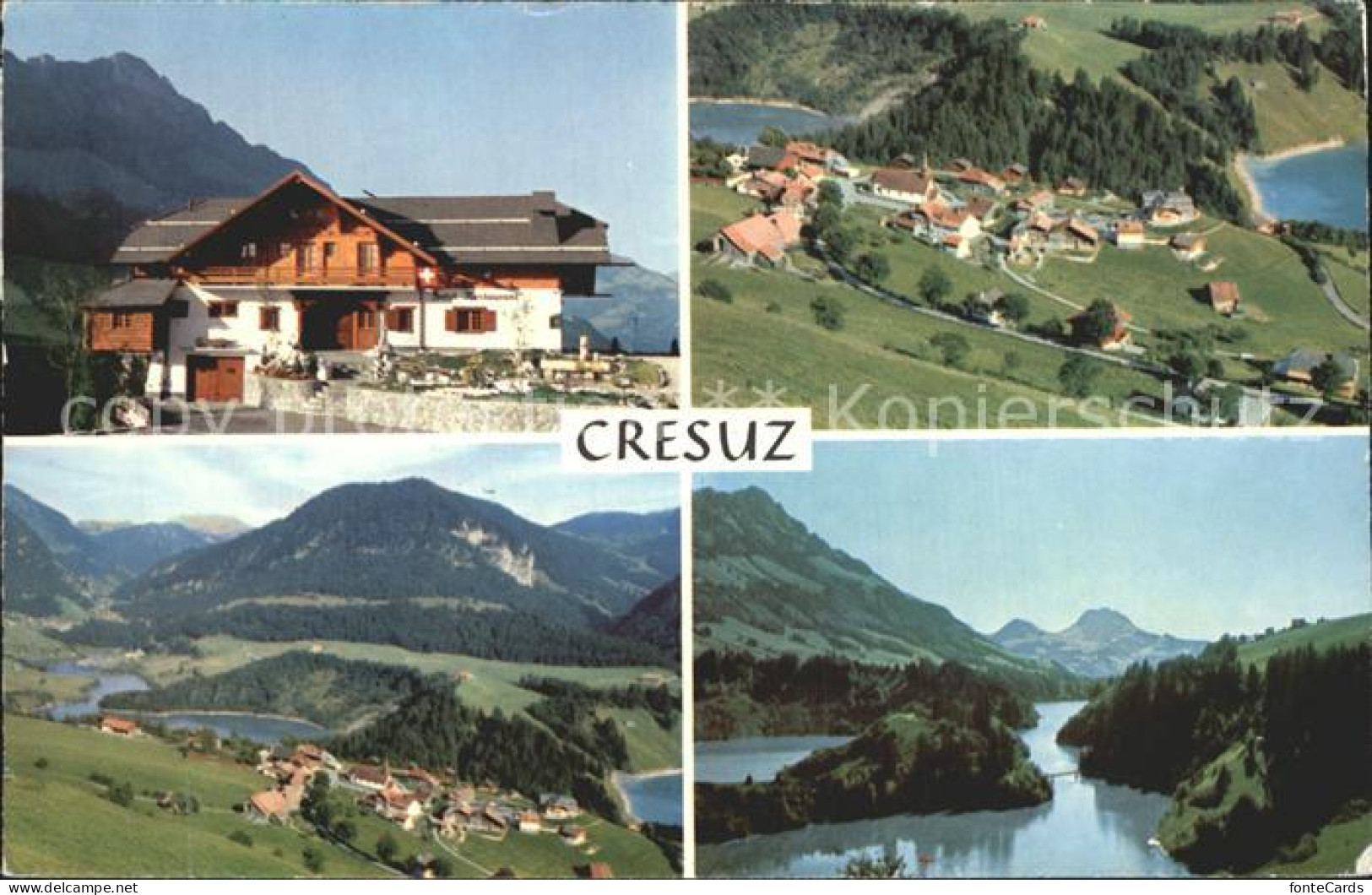 12341357 Cresuz Vallee De La Jogne Lac De Montsalvens Cresuz - Andere & Zonder Classificatie