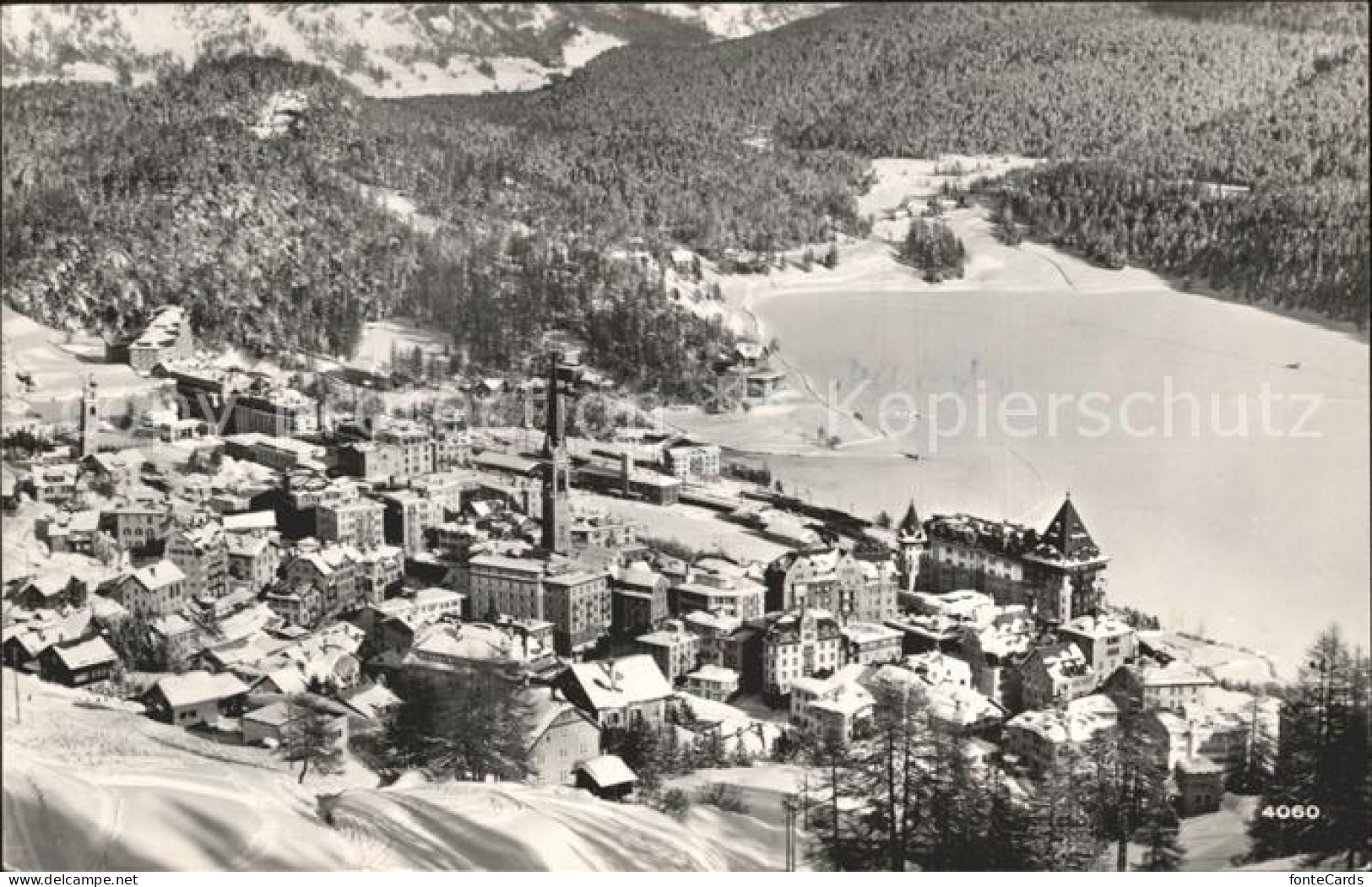 12341317 St Moritz Bad GR Stadtansicht St Moritz - Sonstige & Ohne Zuordnung