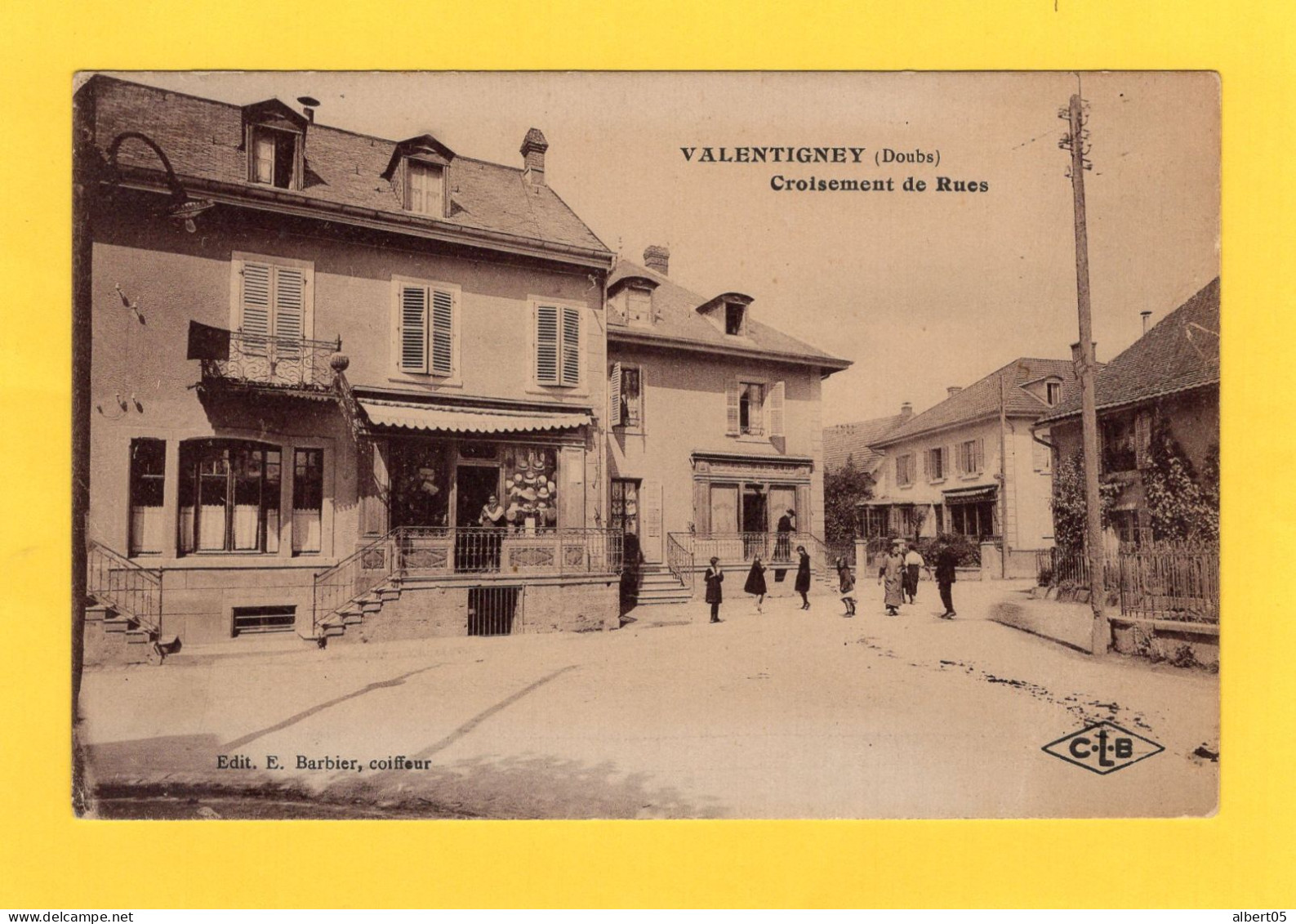 25 - Valentigney- Croisement De Rue  ( Voir Conditions De Vente ) - Valentigney