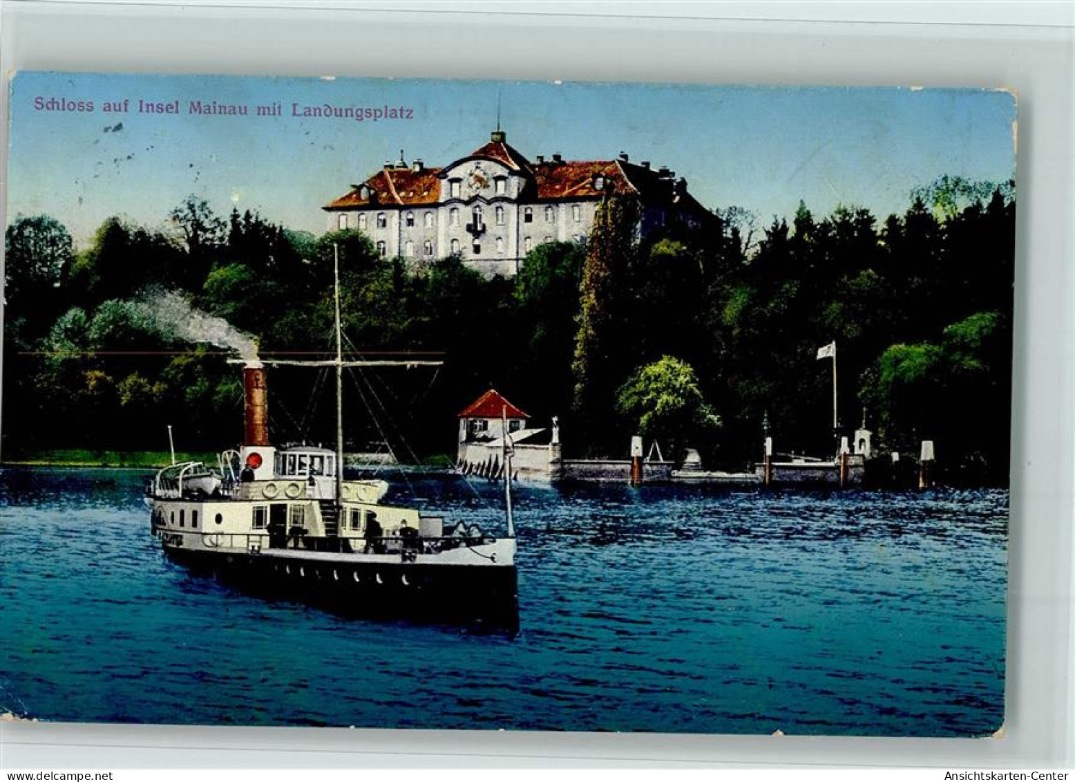 10532509 - Bodensee Schiffe Schloss Auf Insel Mainau, - Autres & Non Classés