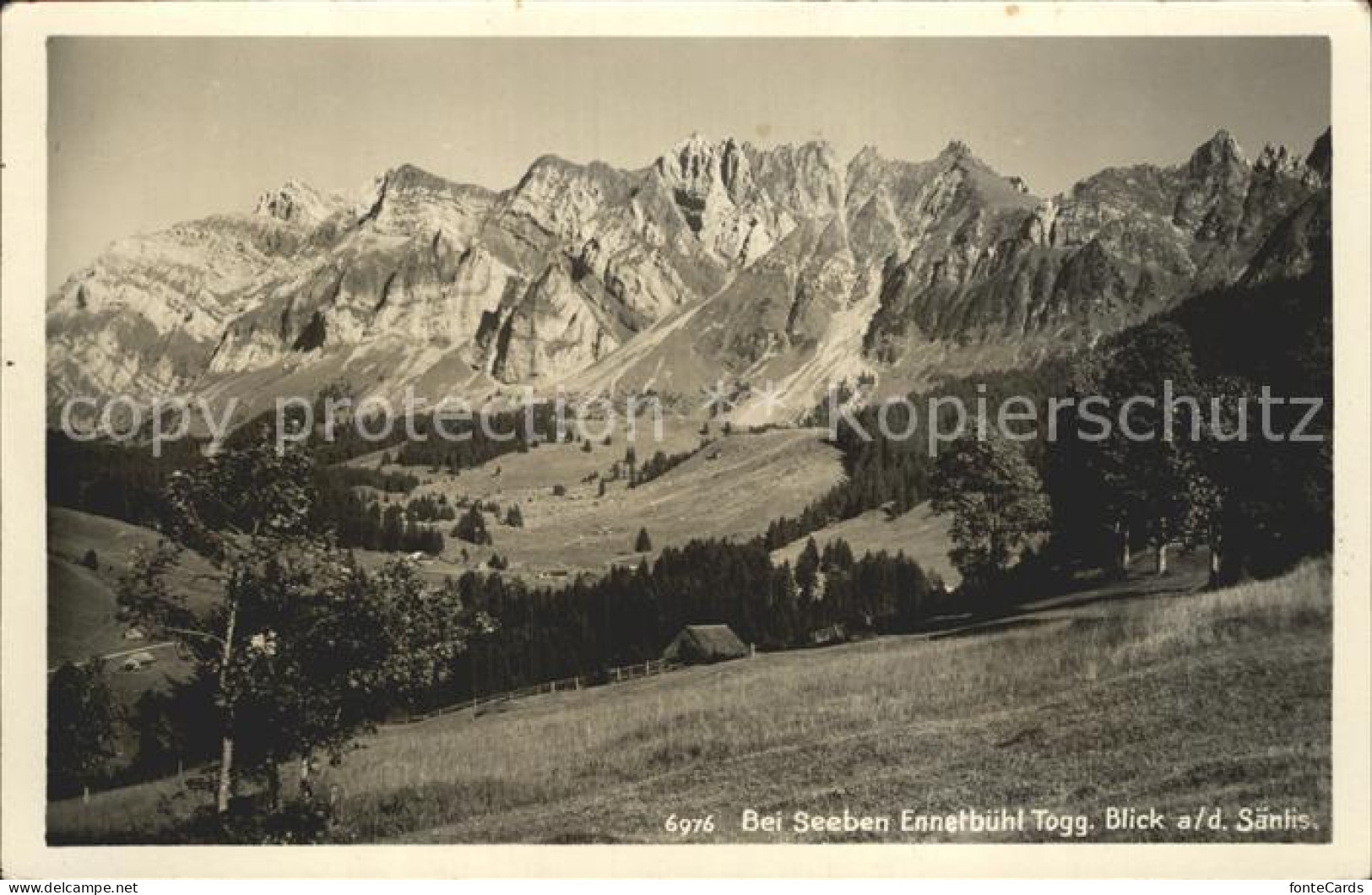 12338047 Ennetbuehl Bei Seeben Mit Saentis Ennetbuehl - Sonstige & Ohne Zuordnung