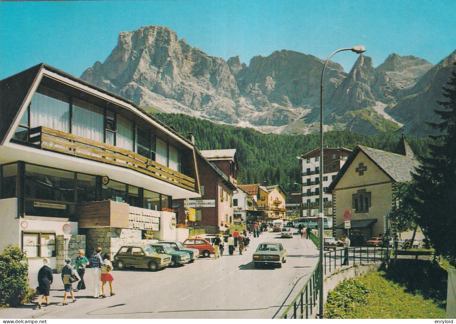 Dolomiti Trentino San Martino Di Castrozza Veduta Con Le Pale  - Sonstige & Ohne Zuordnung