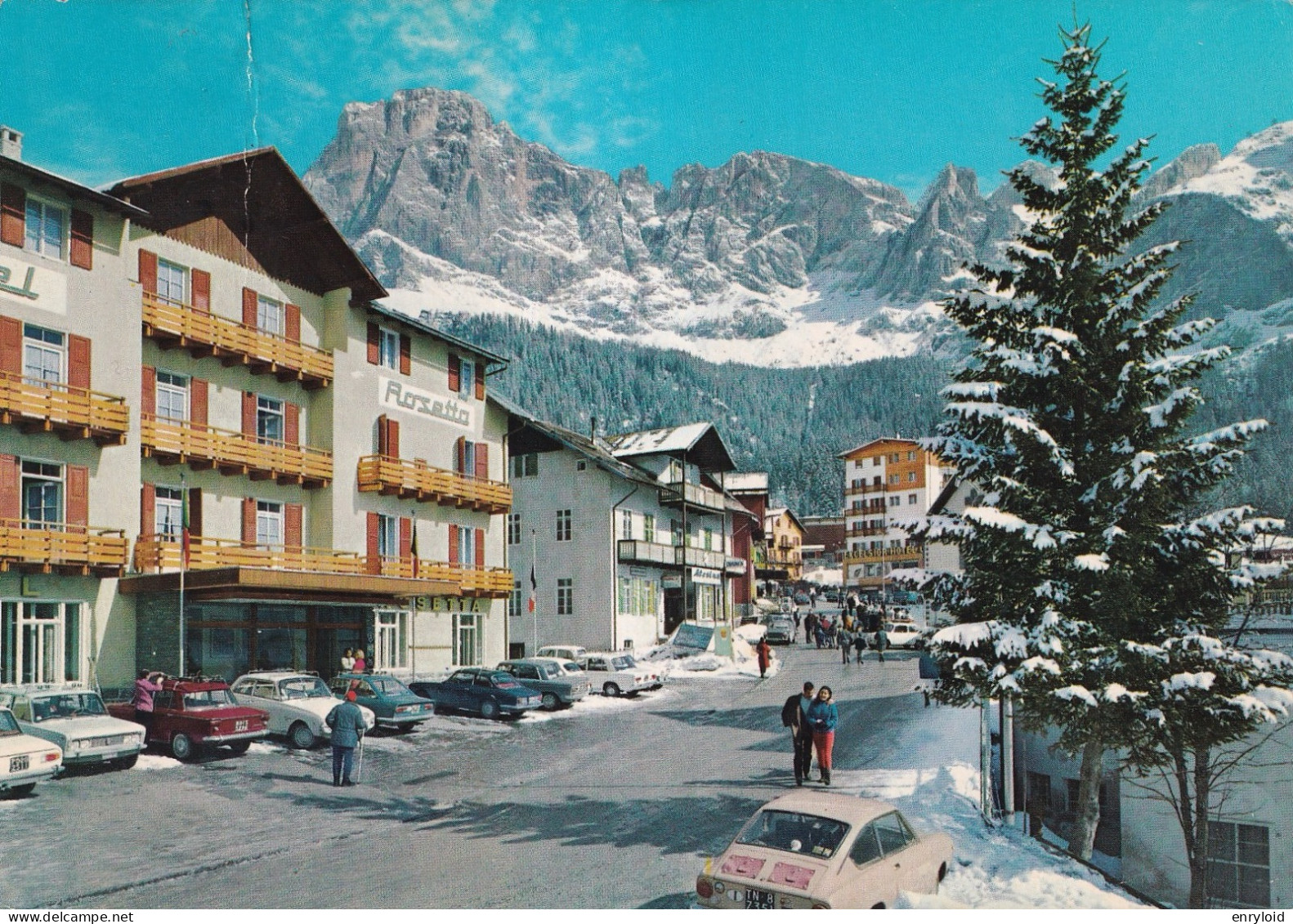 San Martino Di Castrozza Via Passo Rolle E Cimon Della Pala - Altri & Non Classificati