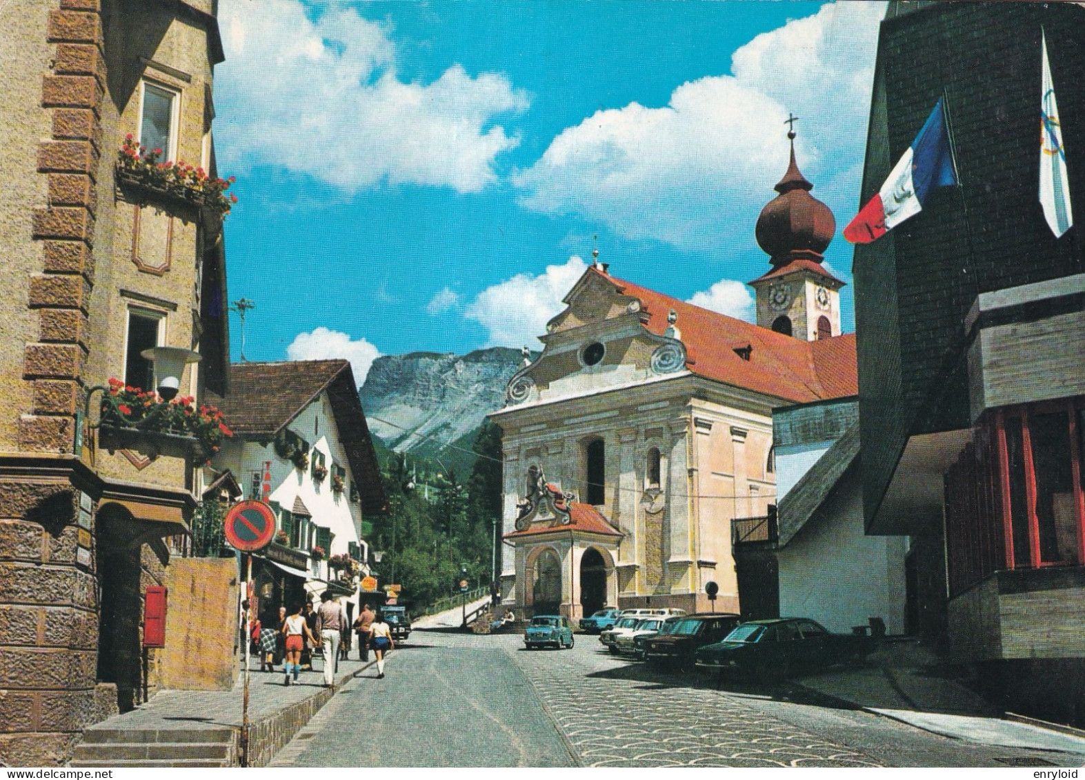 Ortisei Val Gardena Piazza Della Parrocchia  - Andere & Zonder Classificatie