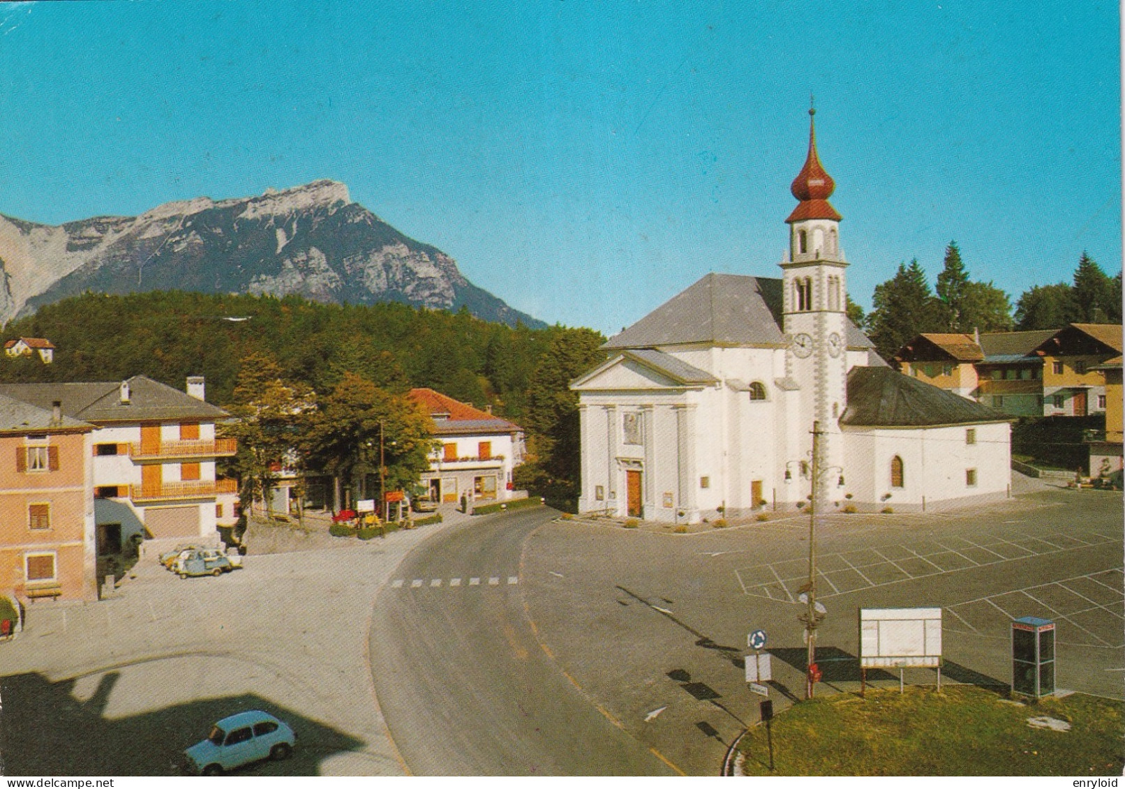 Lavarone Chiesa Piazza Italia - Andere & Zonder Classificatie