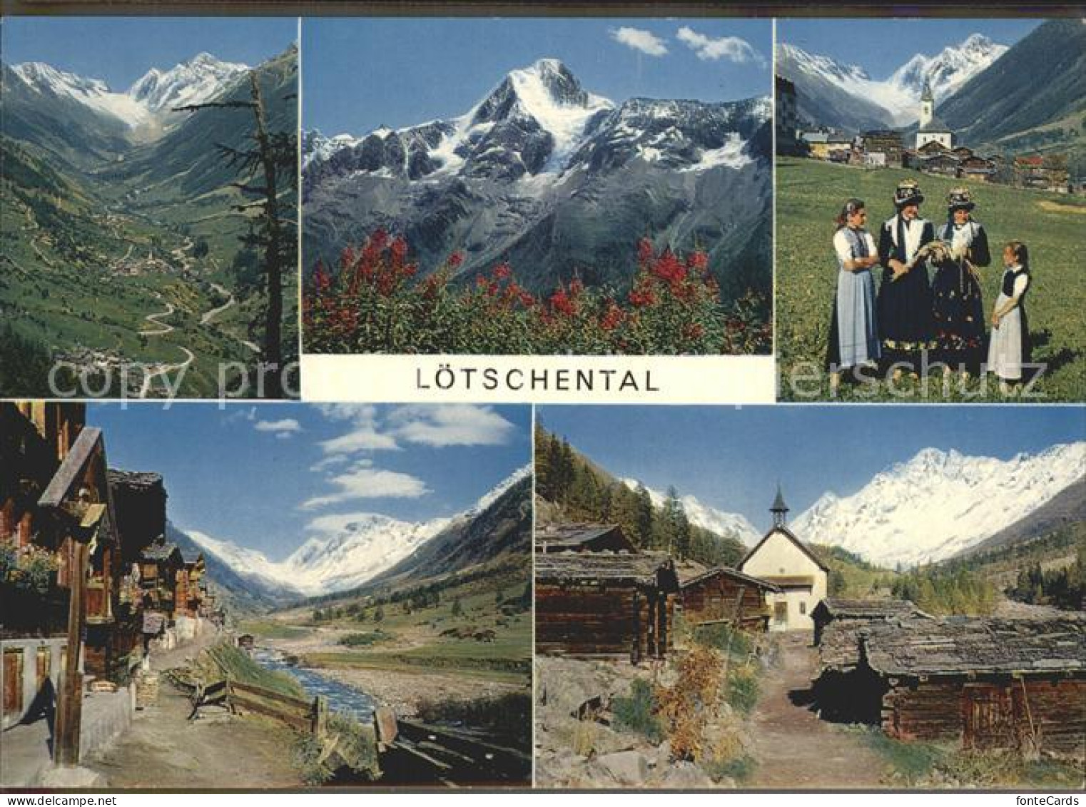 12337417 Loetschental Tracht Kippel - Other & Unclassified