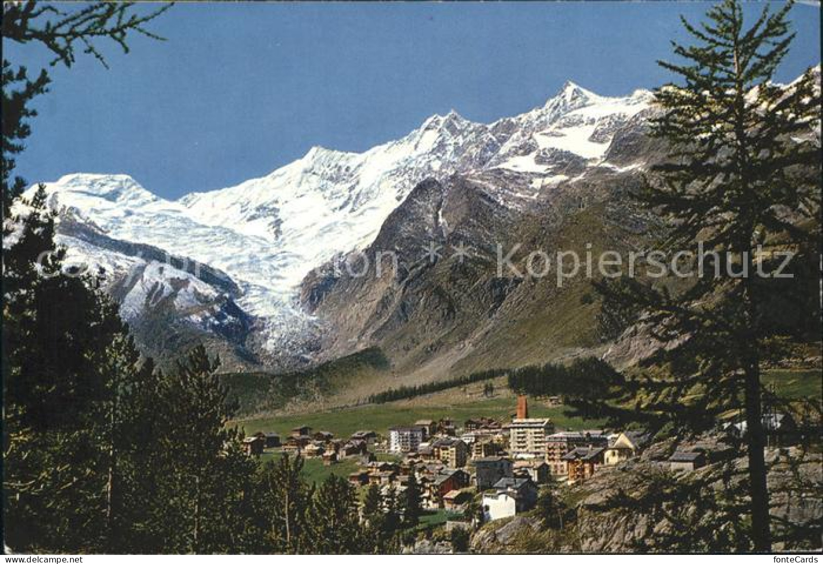 12336677 Saas-Fee Alphubel Taeschhorn Dom Lenzspitze Saas-Fee - Autres & Non Classés