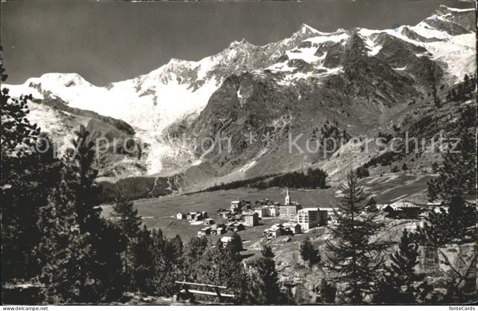 12336637 Saas-Fee Alphubel Taeschhorn Dom  Saas-Fee - Autres & Non Classés