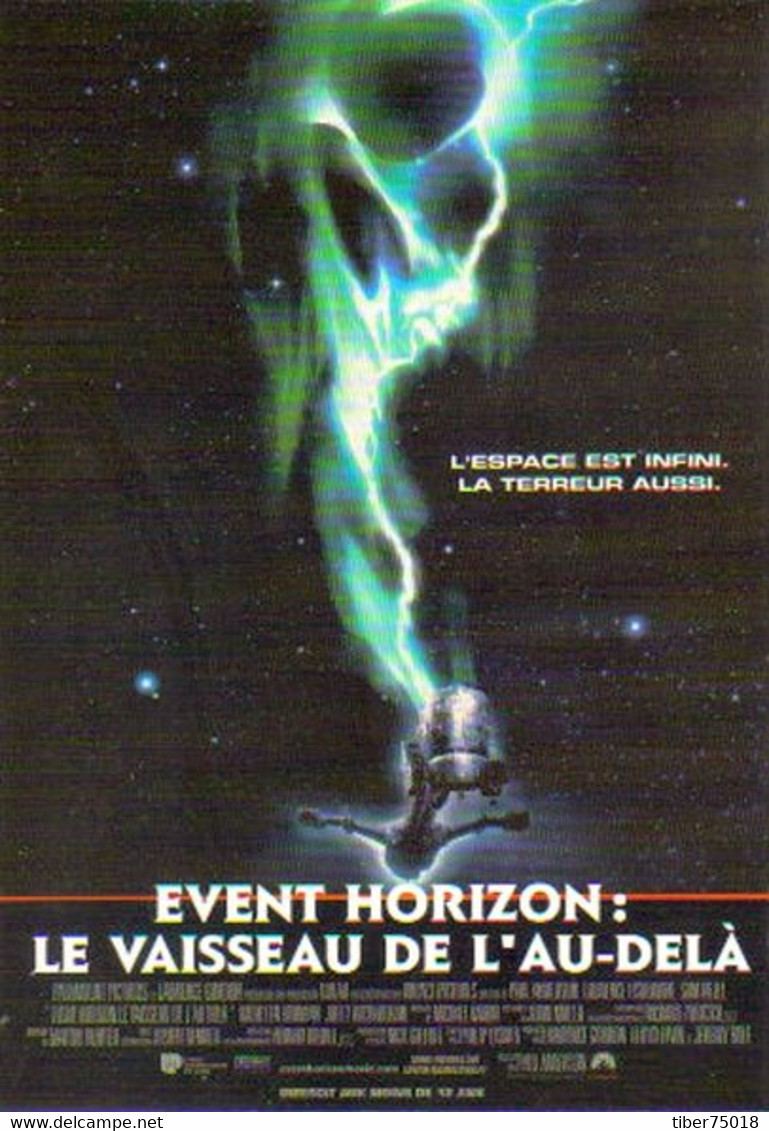 Carte Postale "Cart'Com" (1998) - Event Horizon : Le Vaisseau De L'au-delà (film - Cinéma - Affiche) - Publicité