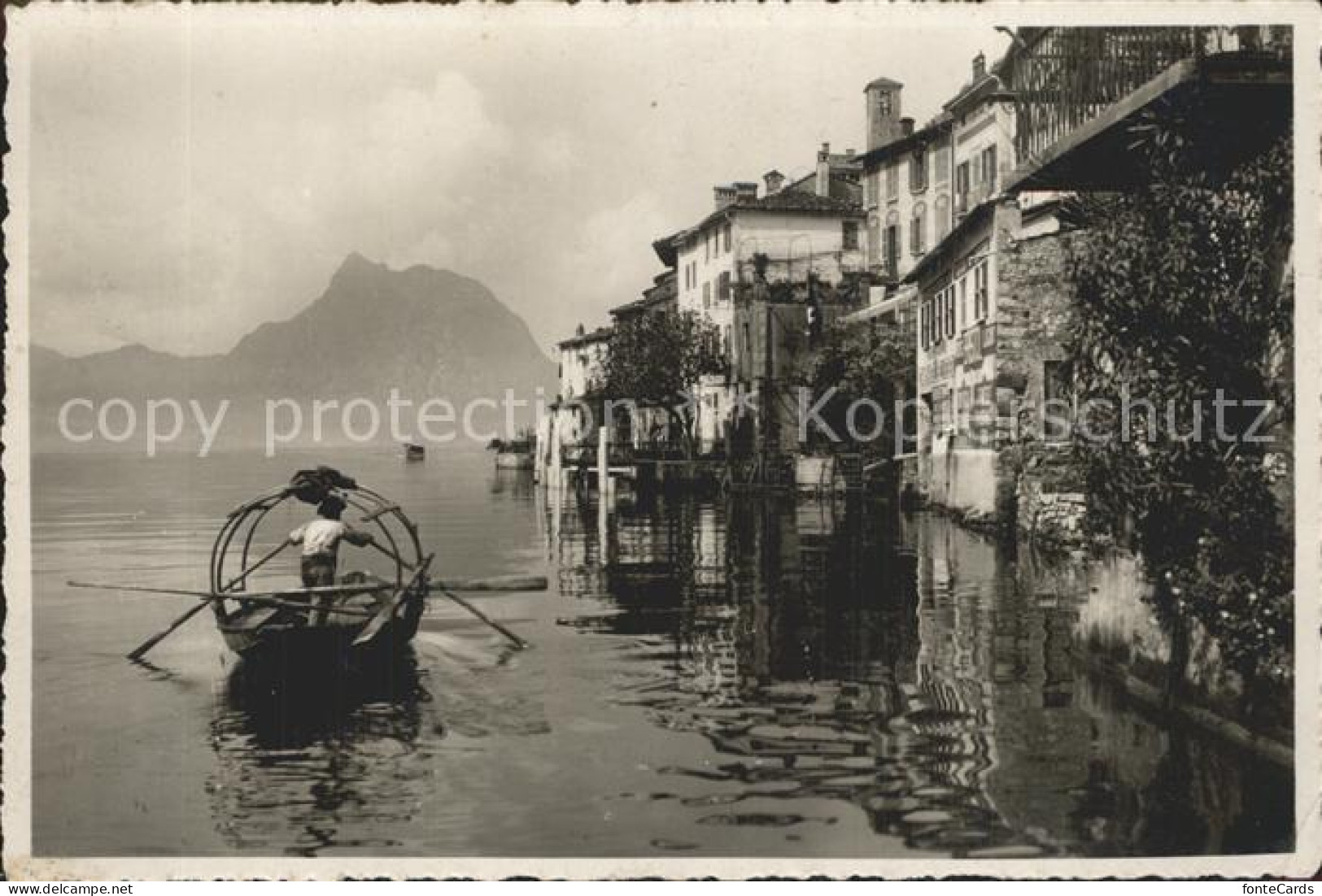 12336267 Gandria Lago Di Lugano Lago Di Lugano Gandria - Autres & Non Classés