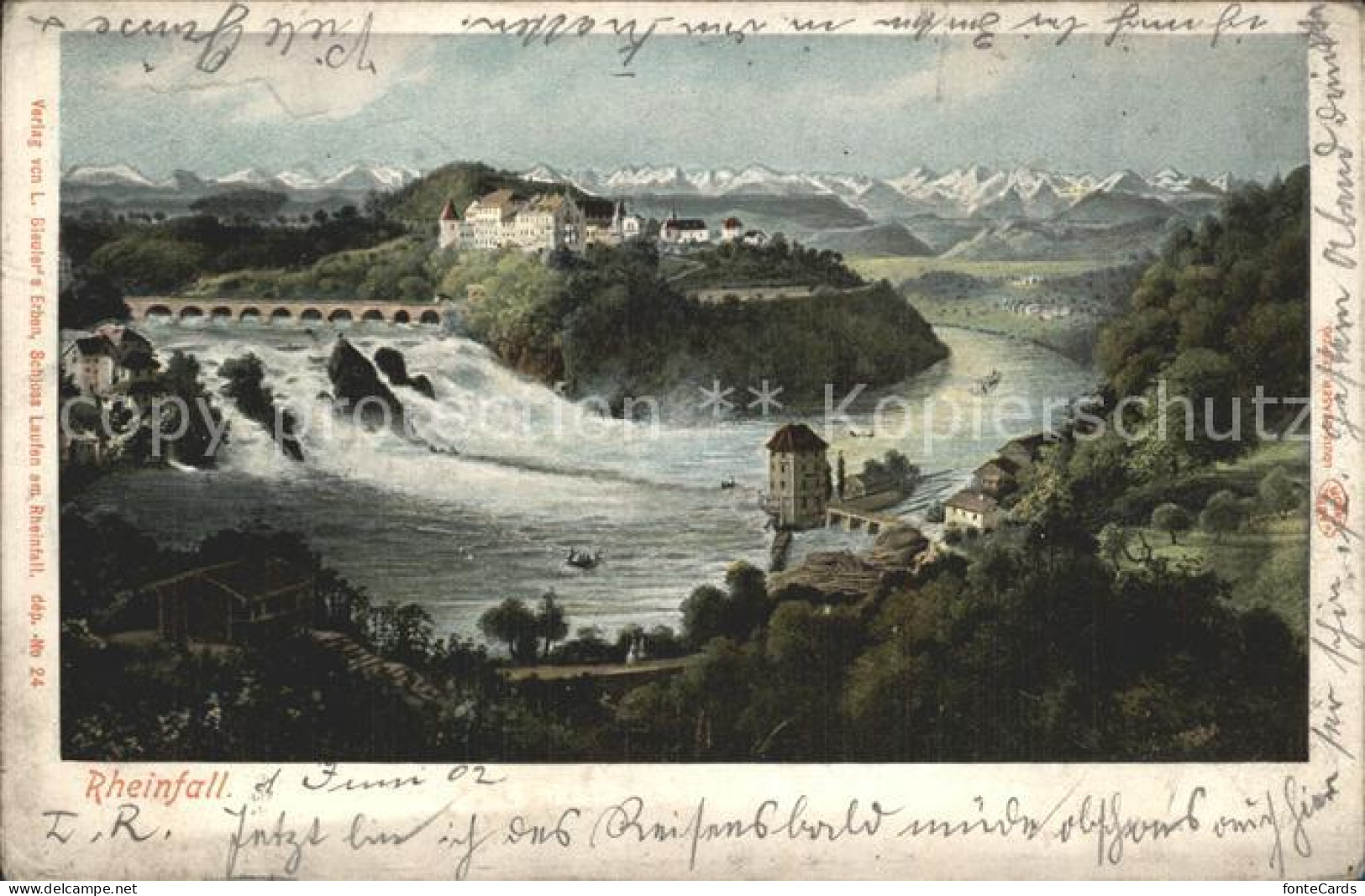 12336157 Schaffhausen SH Rheinfall Schaffhausen - Sonstige & Ohne Zuordnung