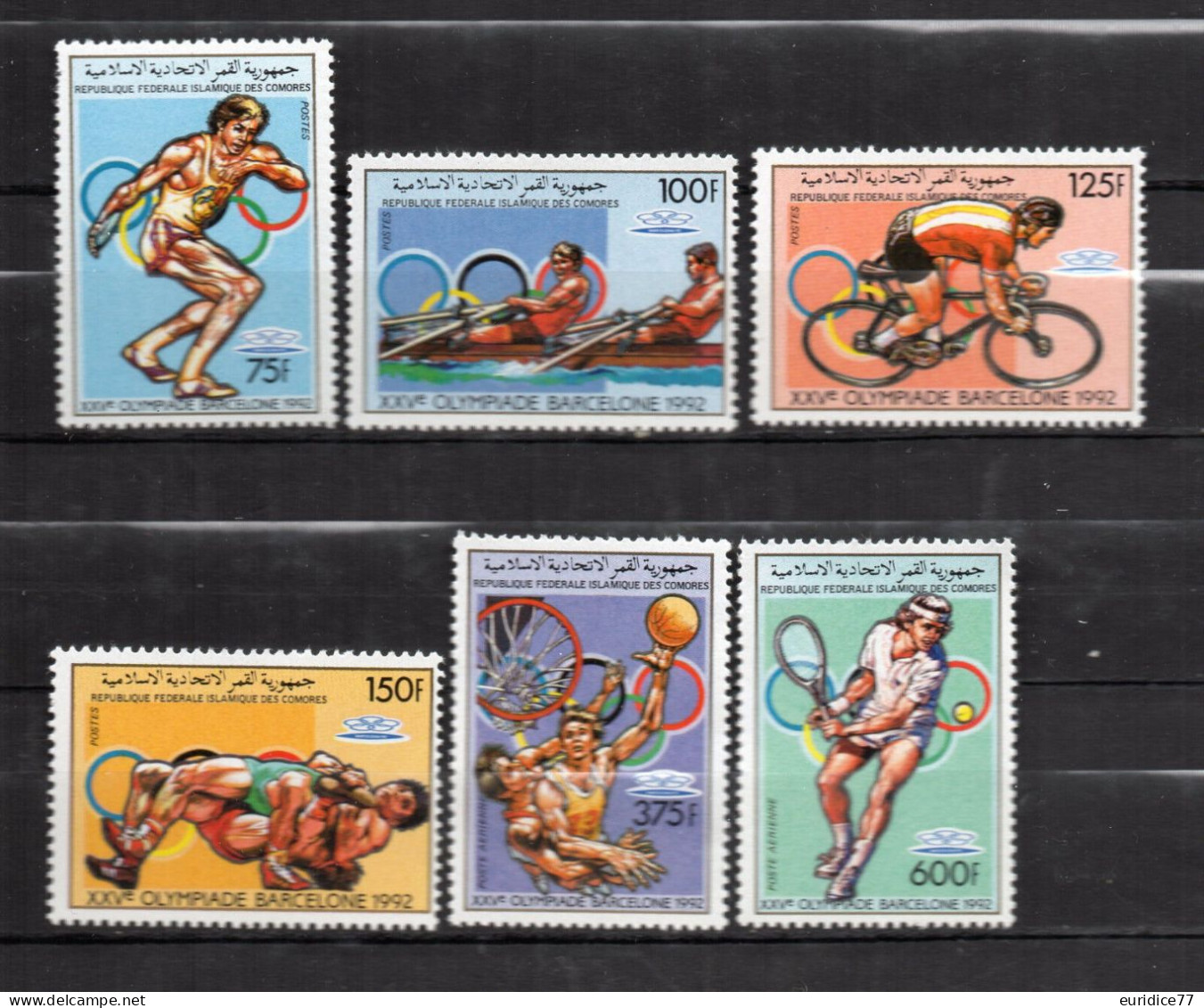 Comores 1988 - Olympic Games Barcelona 92 Mnh** - Estate 1992: Barcellona