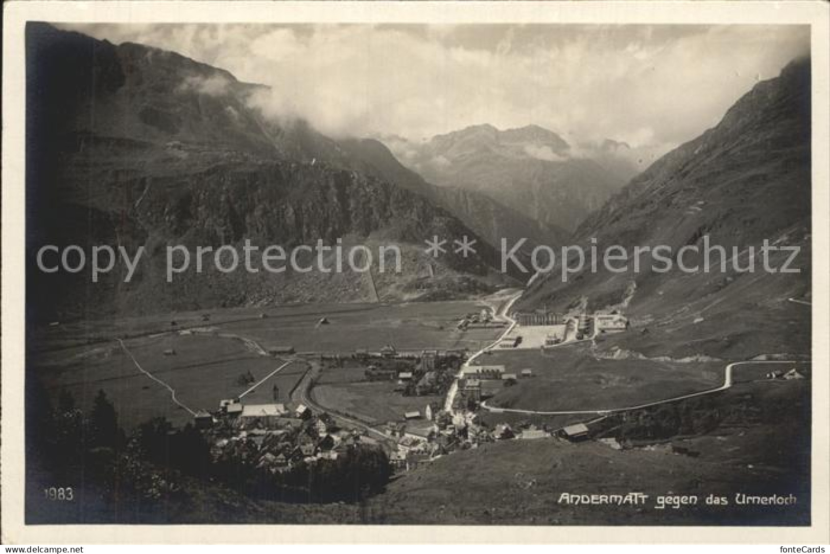 12335287 Andermatt Gegen Urnerloch Andermatt - Autres & Non Classés