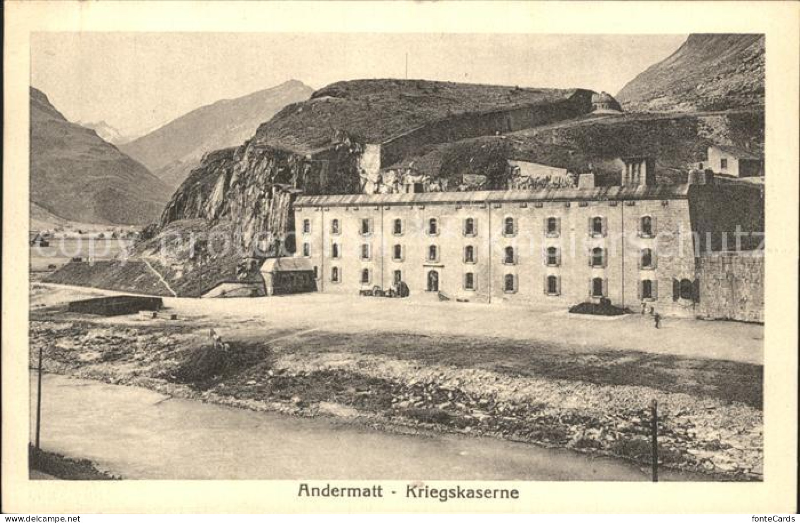 12335207 Andermatt Kriegskaserne Andermatt - Andere & Zonder Classificatie