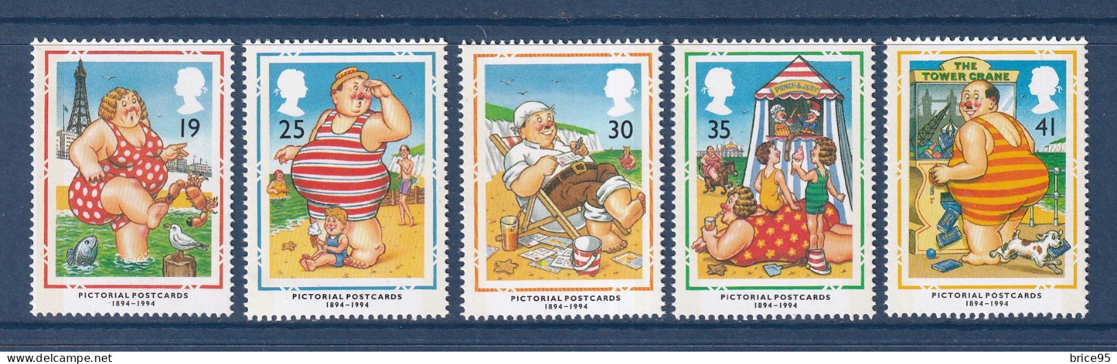 Grande Bretagne - YT N° 1753 à 1757 ** - Neuf Sans Charnière - 1994 - Unused Stamps