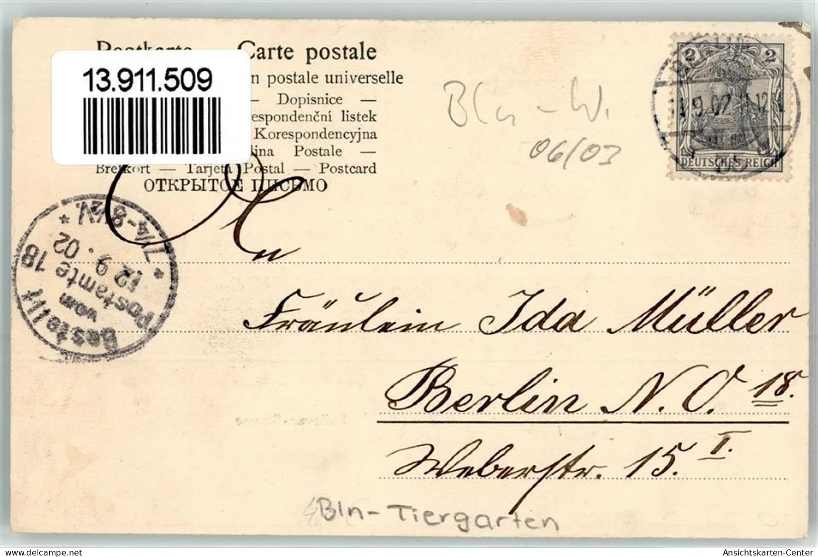 13911509 - Tiergarten - Other & Unclassified