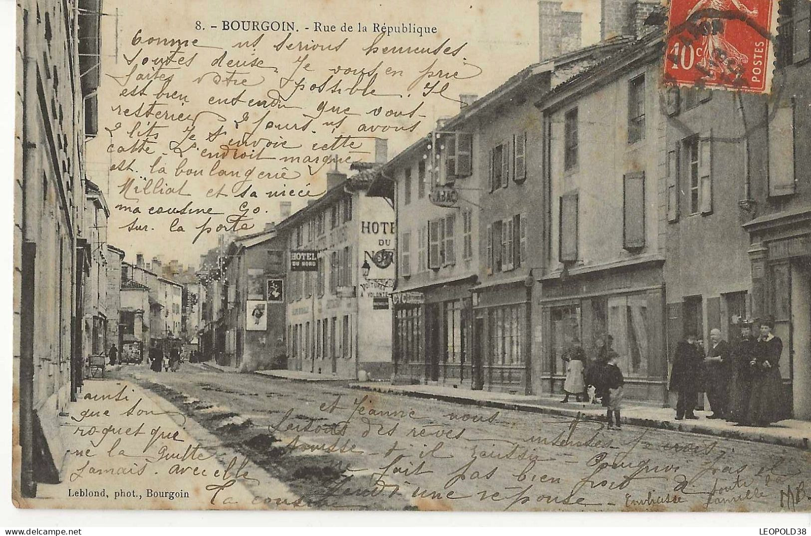 Bourgoin Rue De La République - Bourgoin