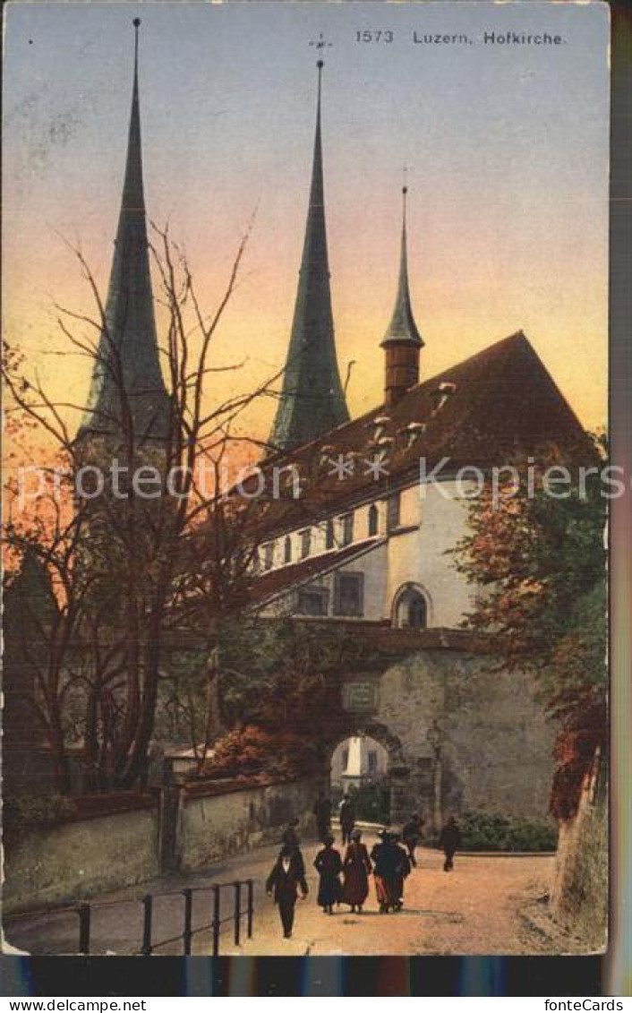 12334307 Luzern LU Hofkirche Luzern - Andere & Zonder Classificatie